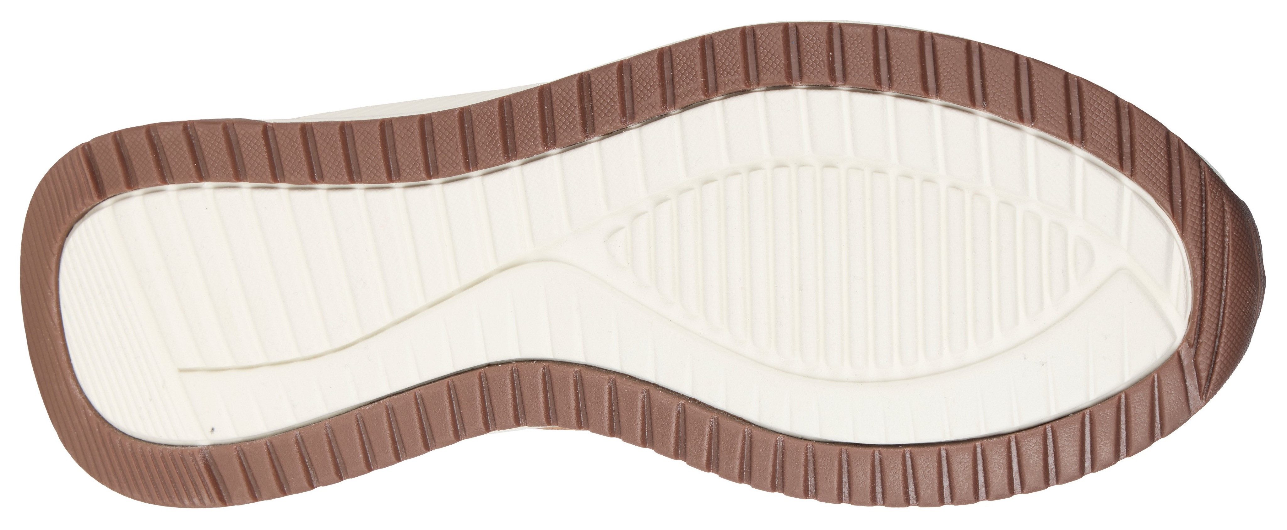 Skechers Slip-on sneakers BOBS SQUAD 4 Trainingsschoen, sneaker, veterschoen voor gemakkelijk in stappen