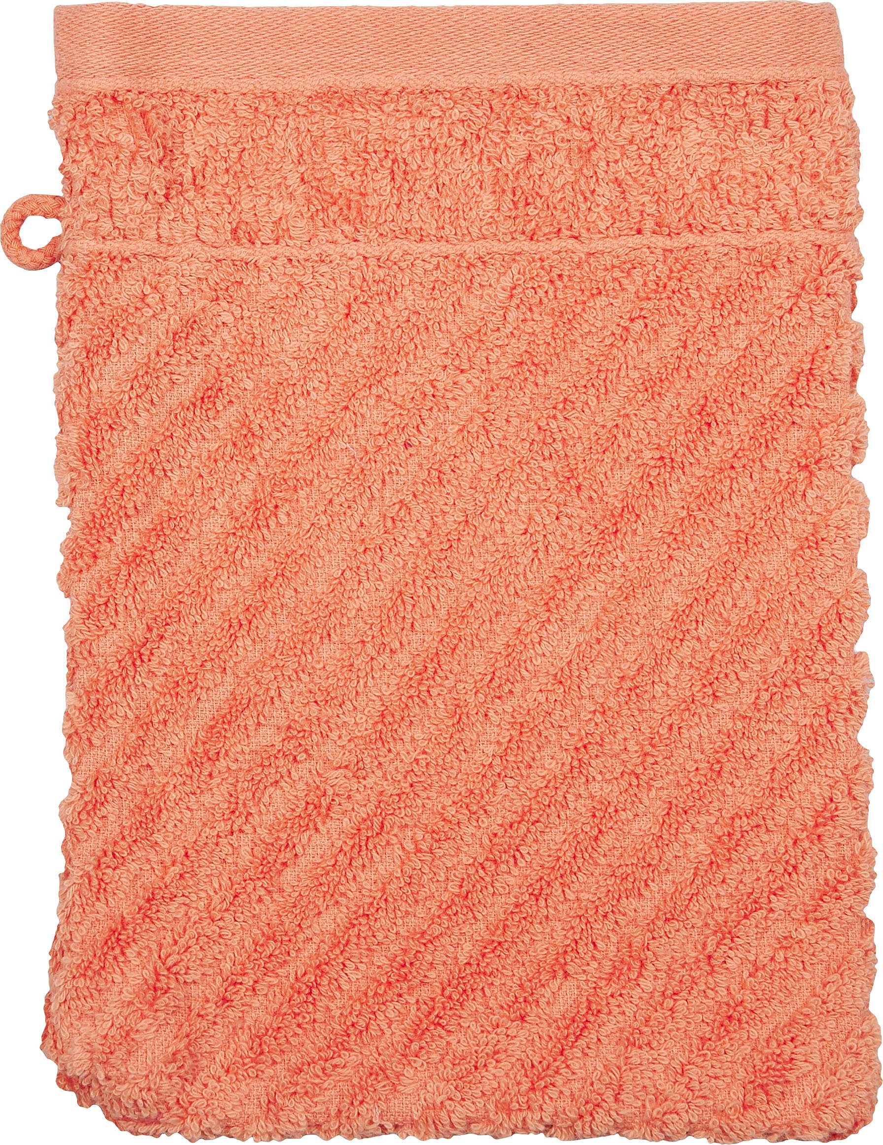 ROSS Washandje Smart Uni-rib met velourslabel (6 stuks)