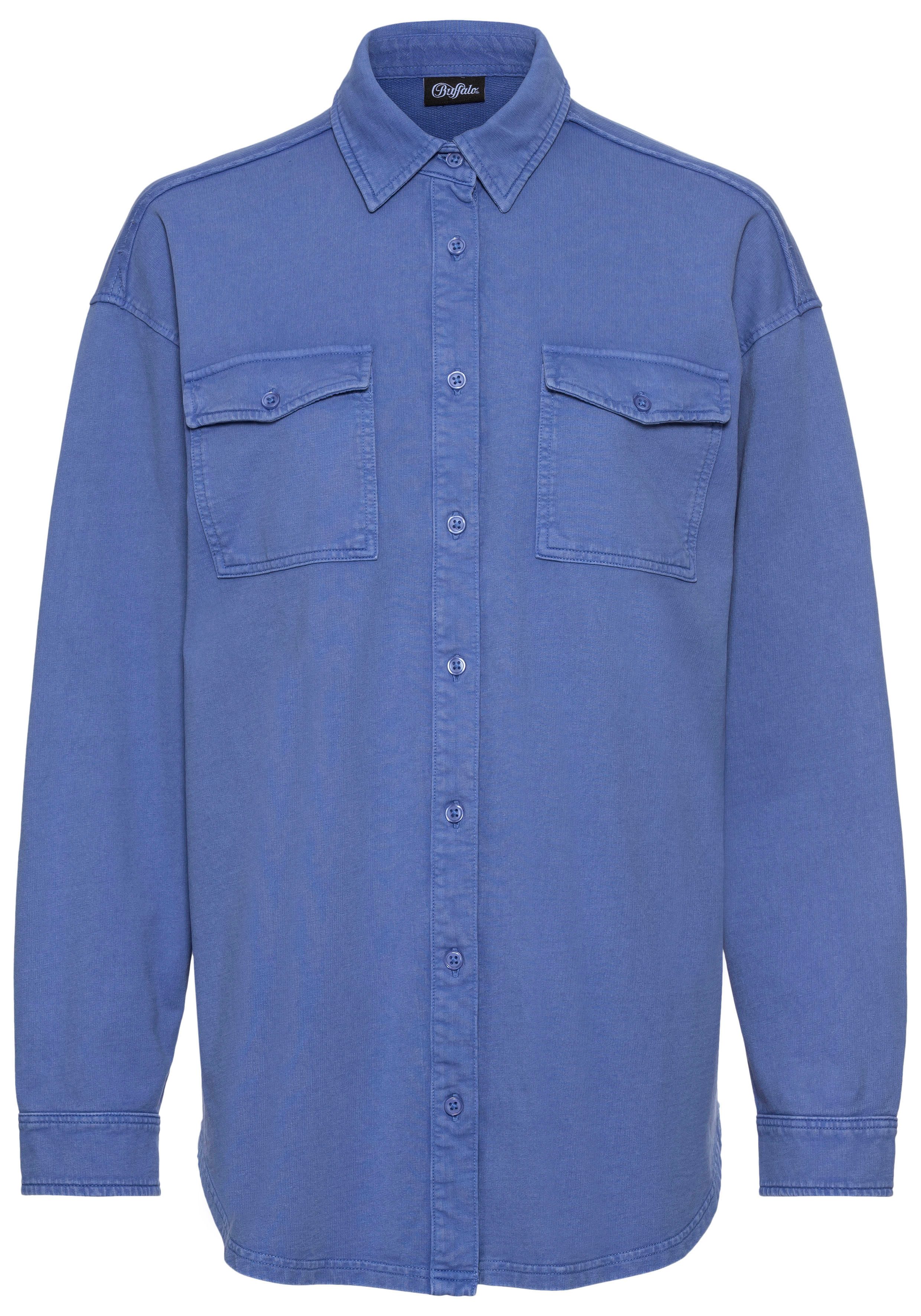 Buffalo Shirt -Shirt - Loungehemd - Lounget-shirt in used-look, loungewear