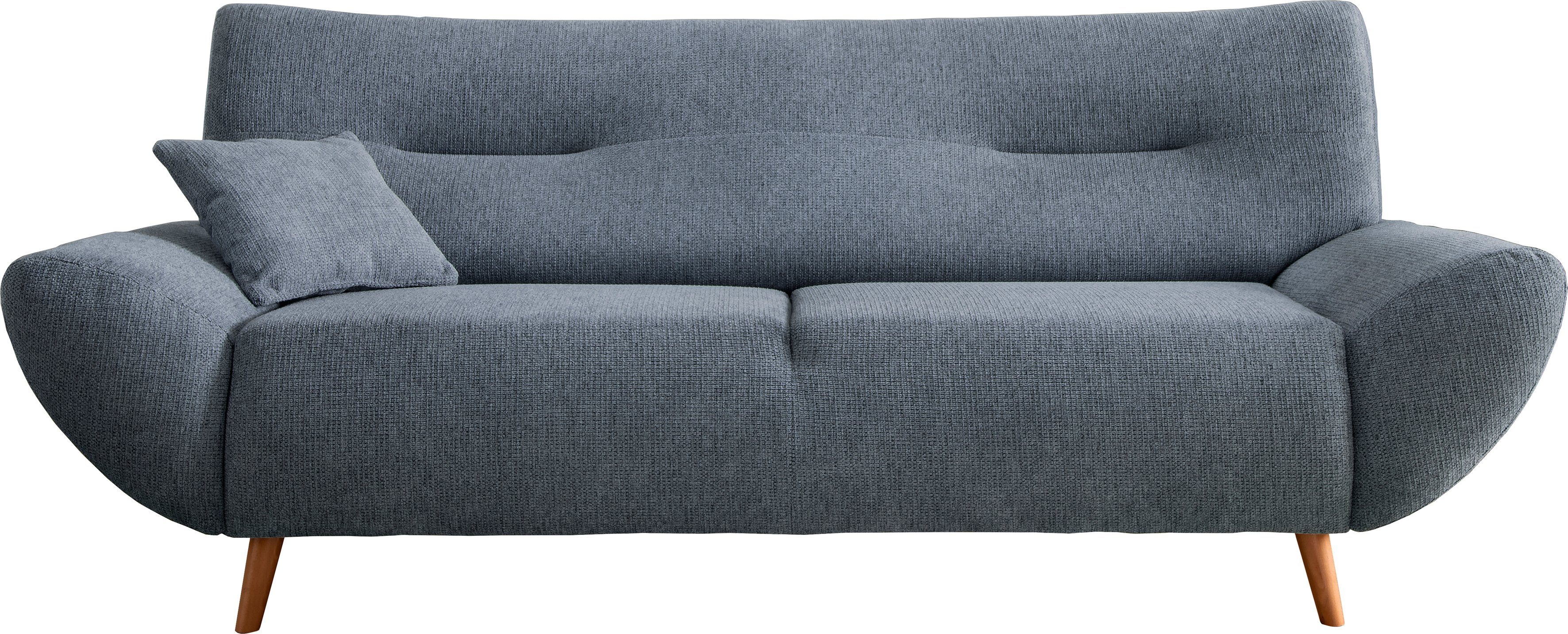 INOSIGN Zithoek Drago, modern en tijdloos, actuele vormtaal, comfortabel leverbaar als fauteuil/hoekbank, diverse stoffen, incl. 2 sierkussens (set, 2-delig)