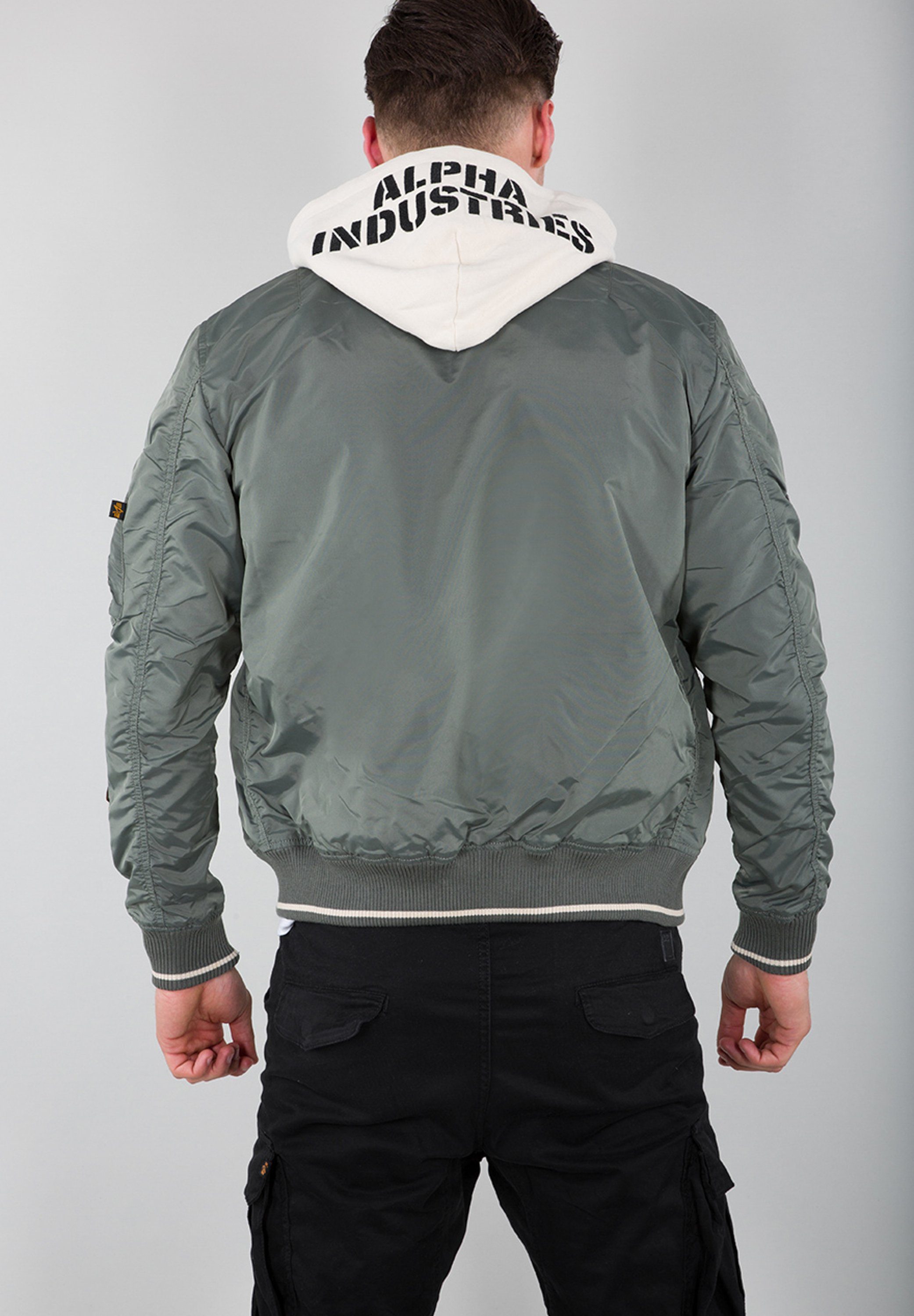 Alpha Industries Bomberjack Alpha Industries Men - Bomber Jackets MA-1 TT Hood Patch