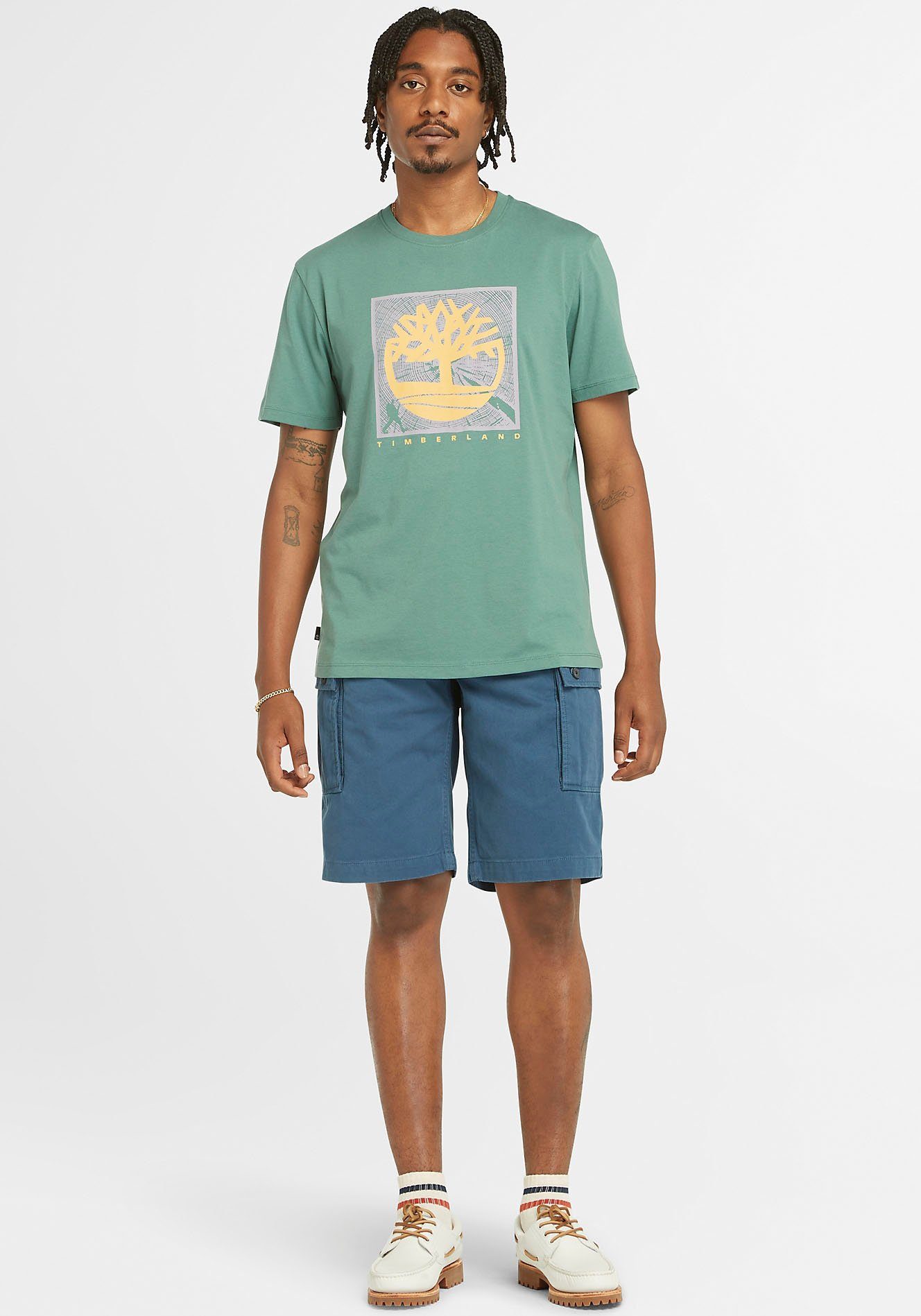 Timberland T-shirt Short Sleeve Front Graphic Tee