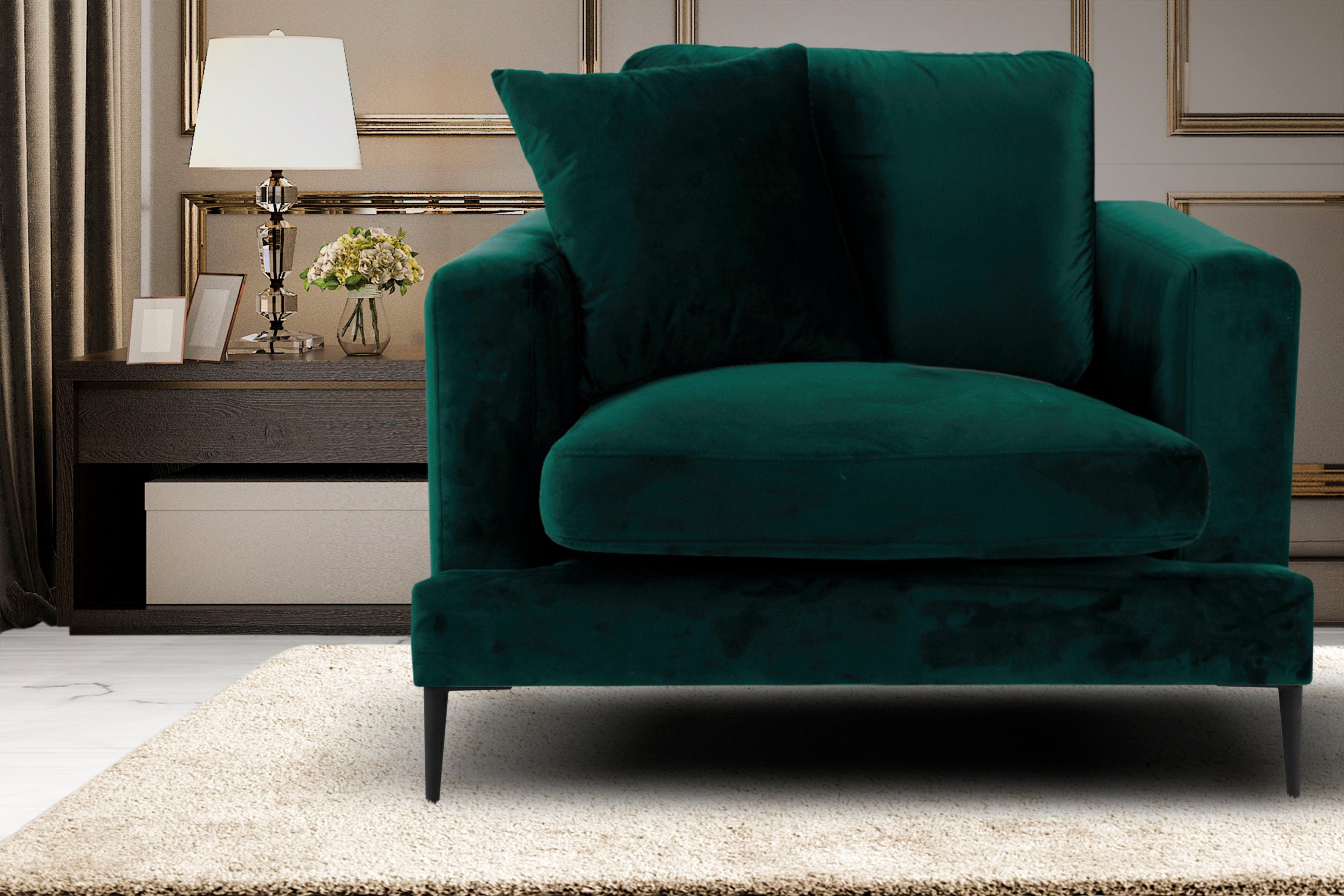 Leonique Fauteuil Cozy loungesstoel, designstoel, afmetingen B/D/H: 91/97/80 cm