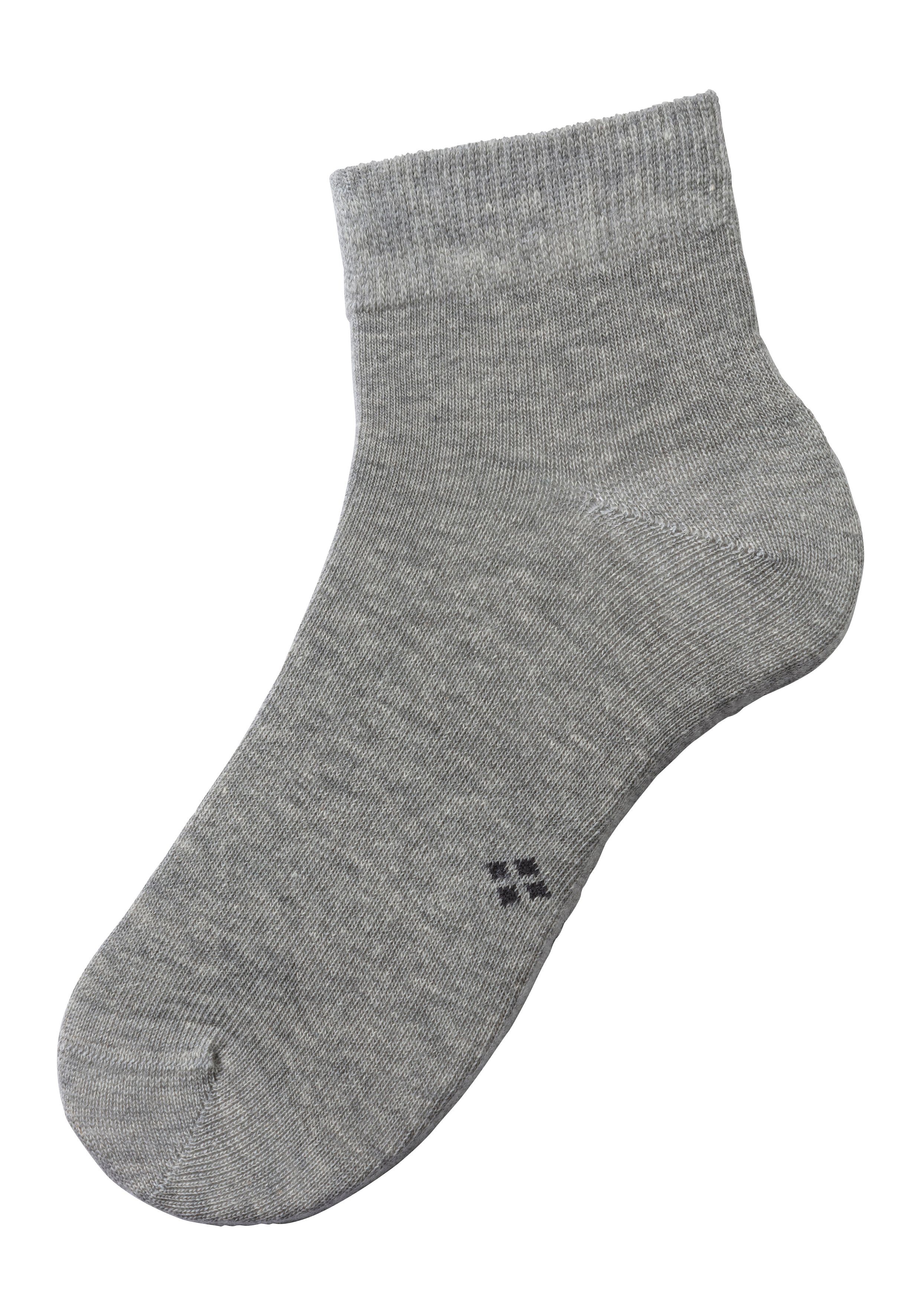 H.I.S Korte sokken met ingebreide symbolen (set 10 paar)