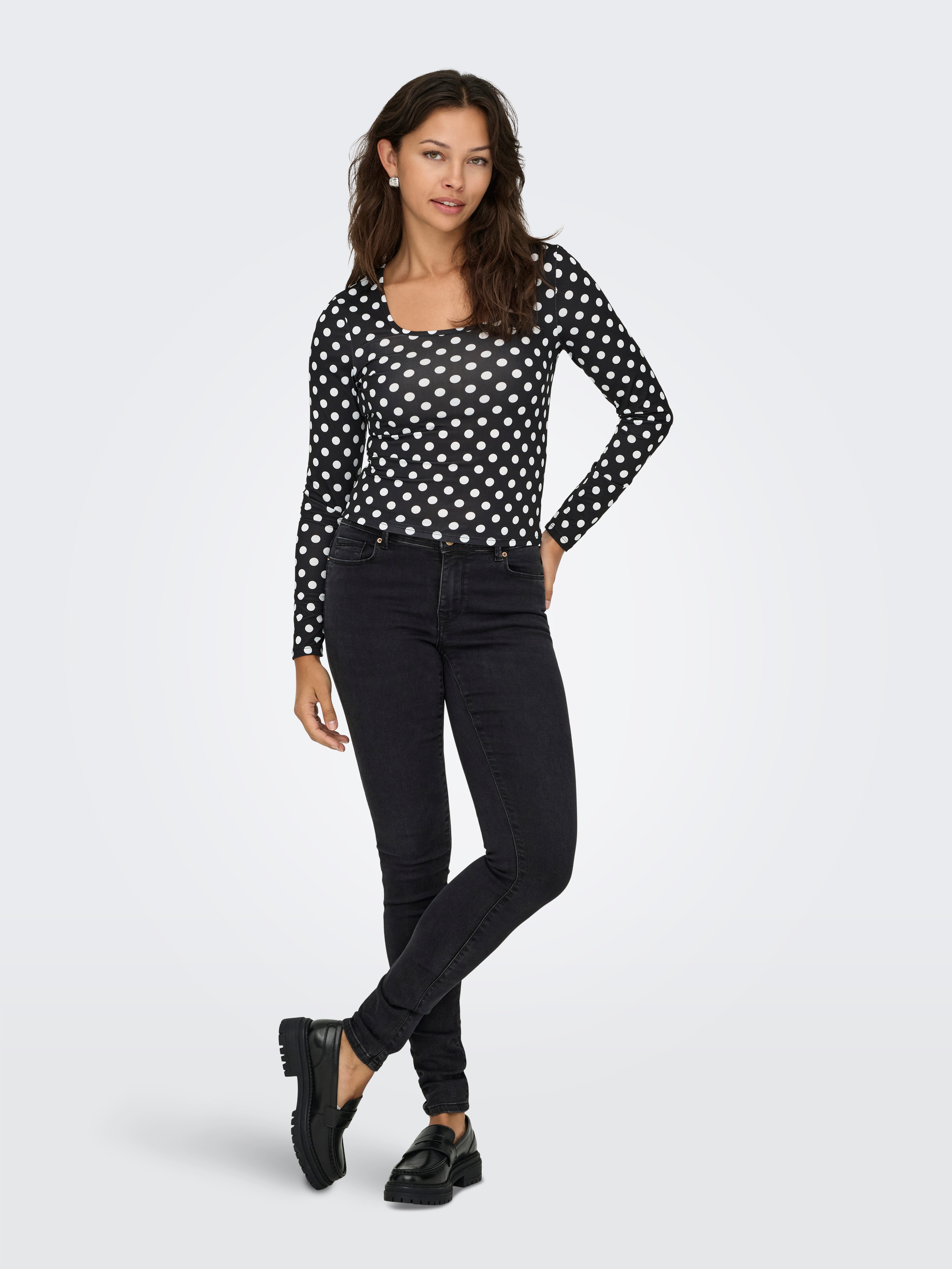 Only Skinny fit jeans ONLSHAPE REG WAIST SKINNY BOX DNM