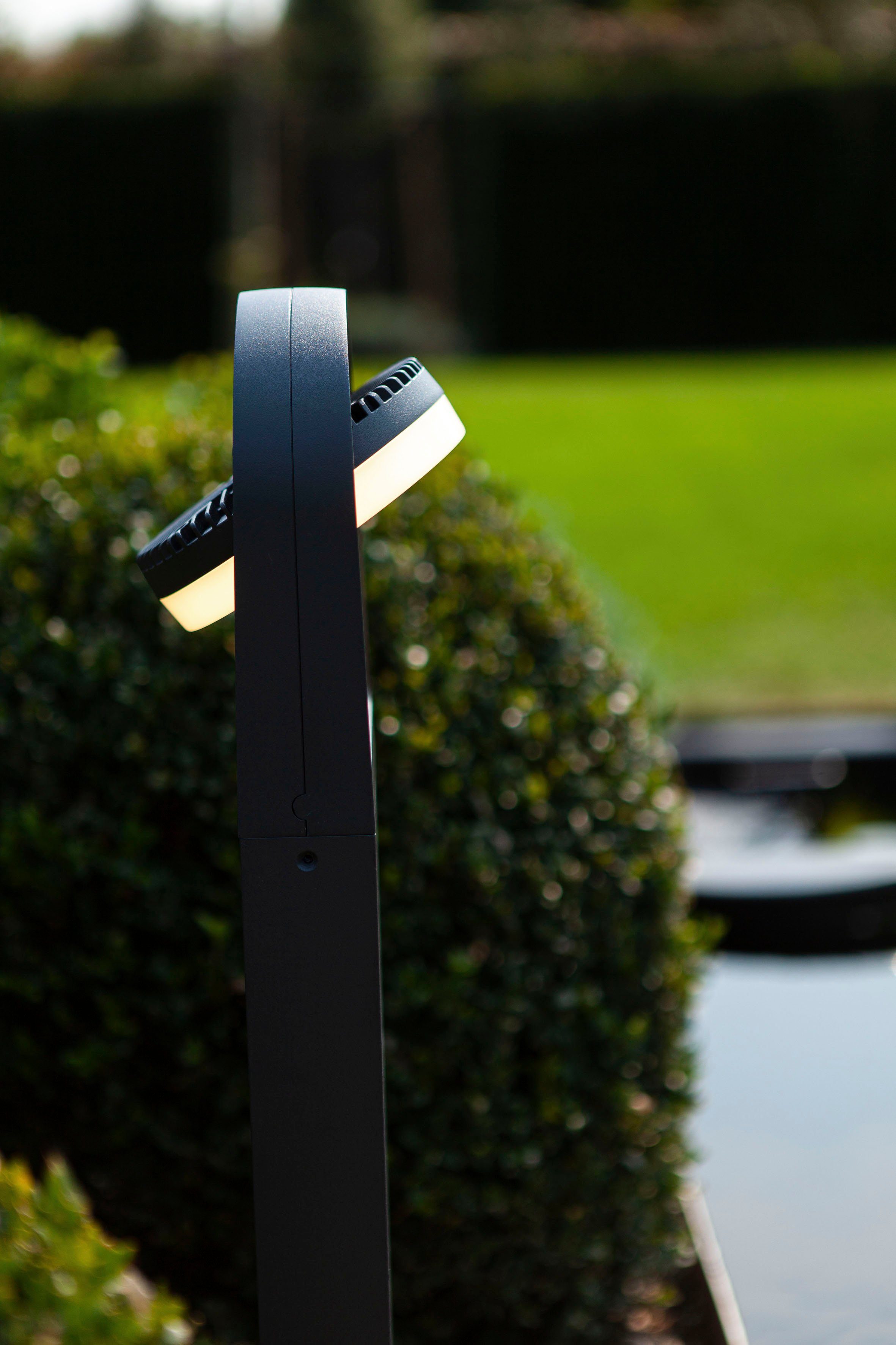 LUTEC Ledwandlamp voor buiten FELE verstelbaar (1 stuk)