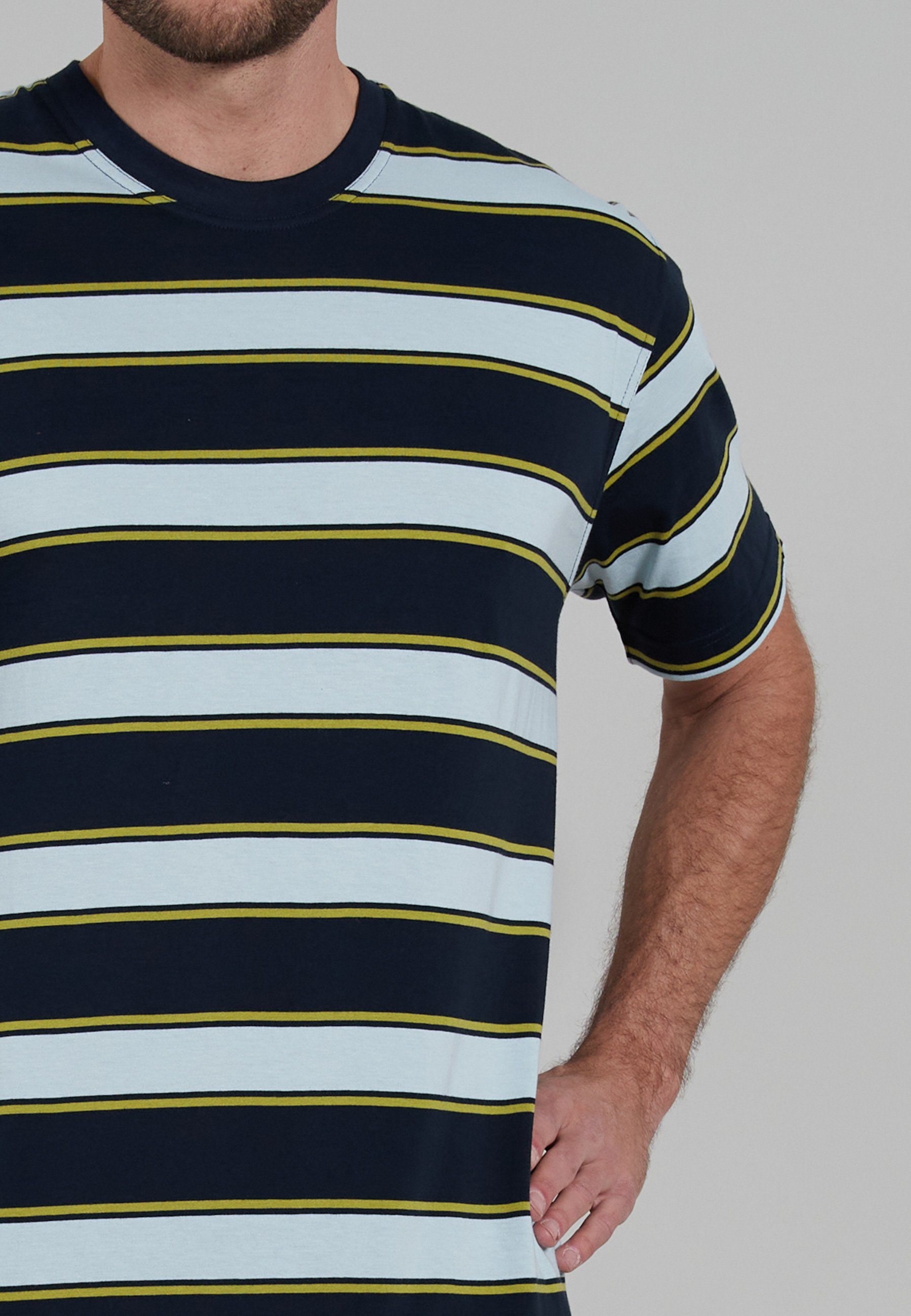 GÖTZBURG Shortama met breed streepdesign (2-delig)