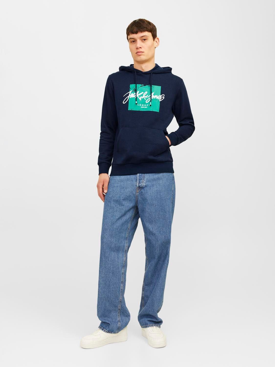 Jack & Jones Hoodie JJTILEY SWEAT HOOD