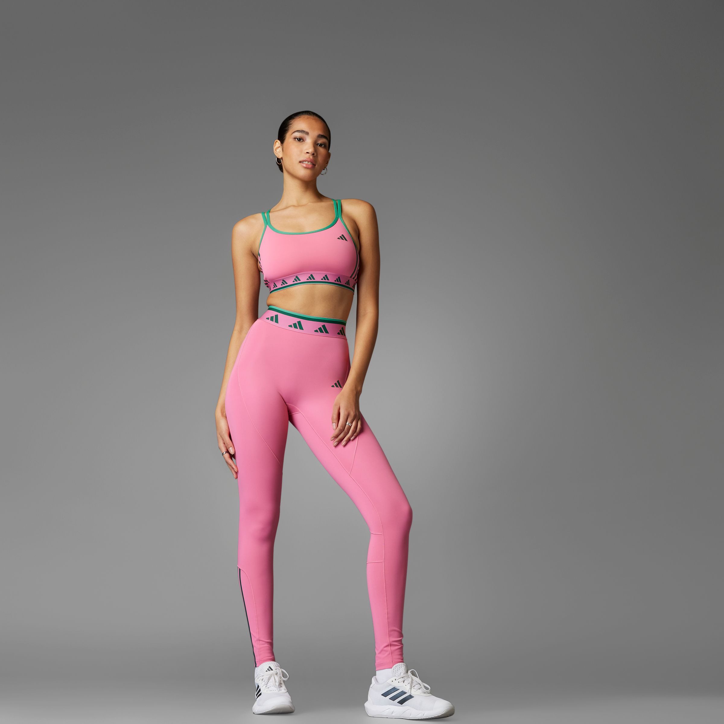 adidas Performance Sport-bh AER LS HYGLM Q2 (1-delig)