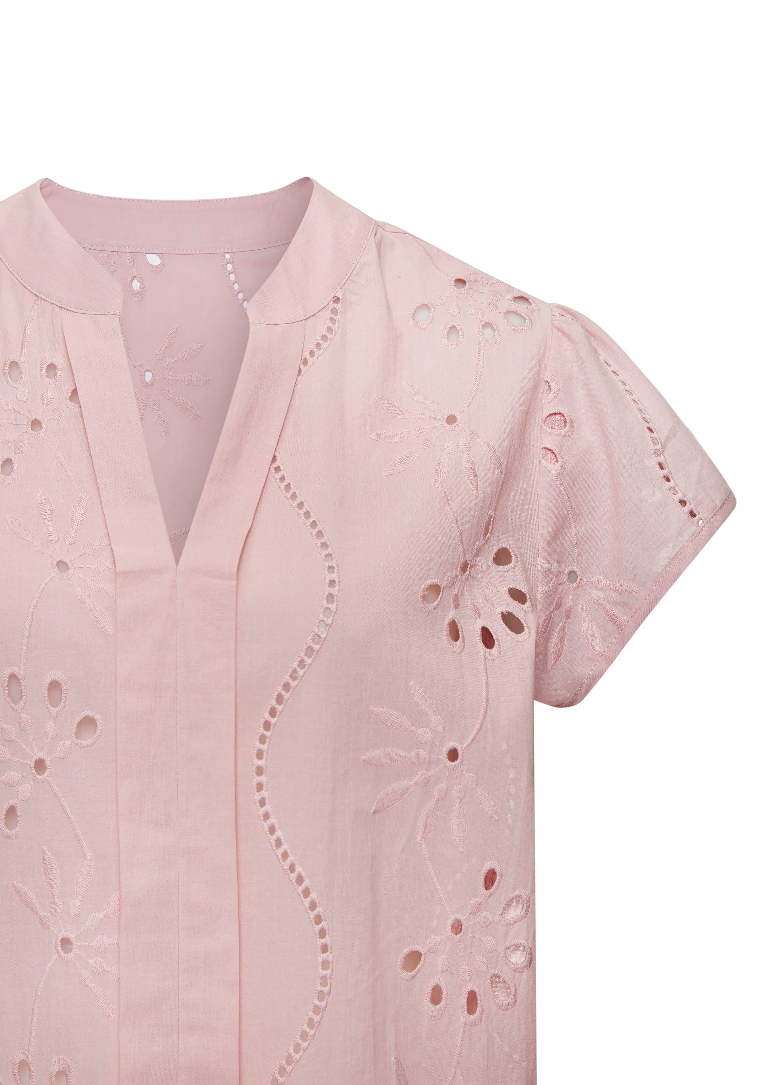 Buffalo Kanten blouse met korte mouwen