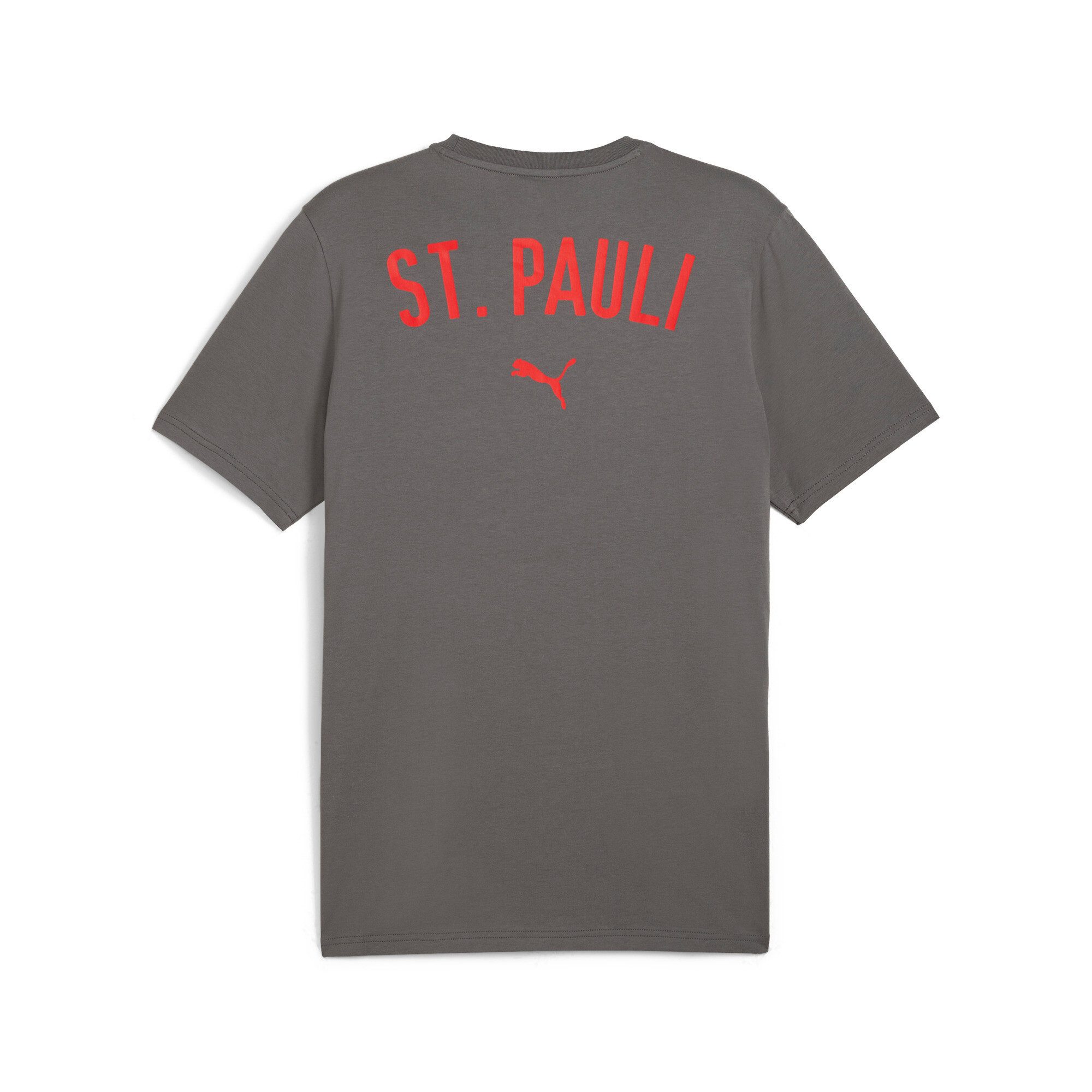 PUMA Trainingsshirt FCSP CASUALS TEE FC St. Pauli fanshirt 2024/2025