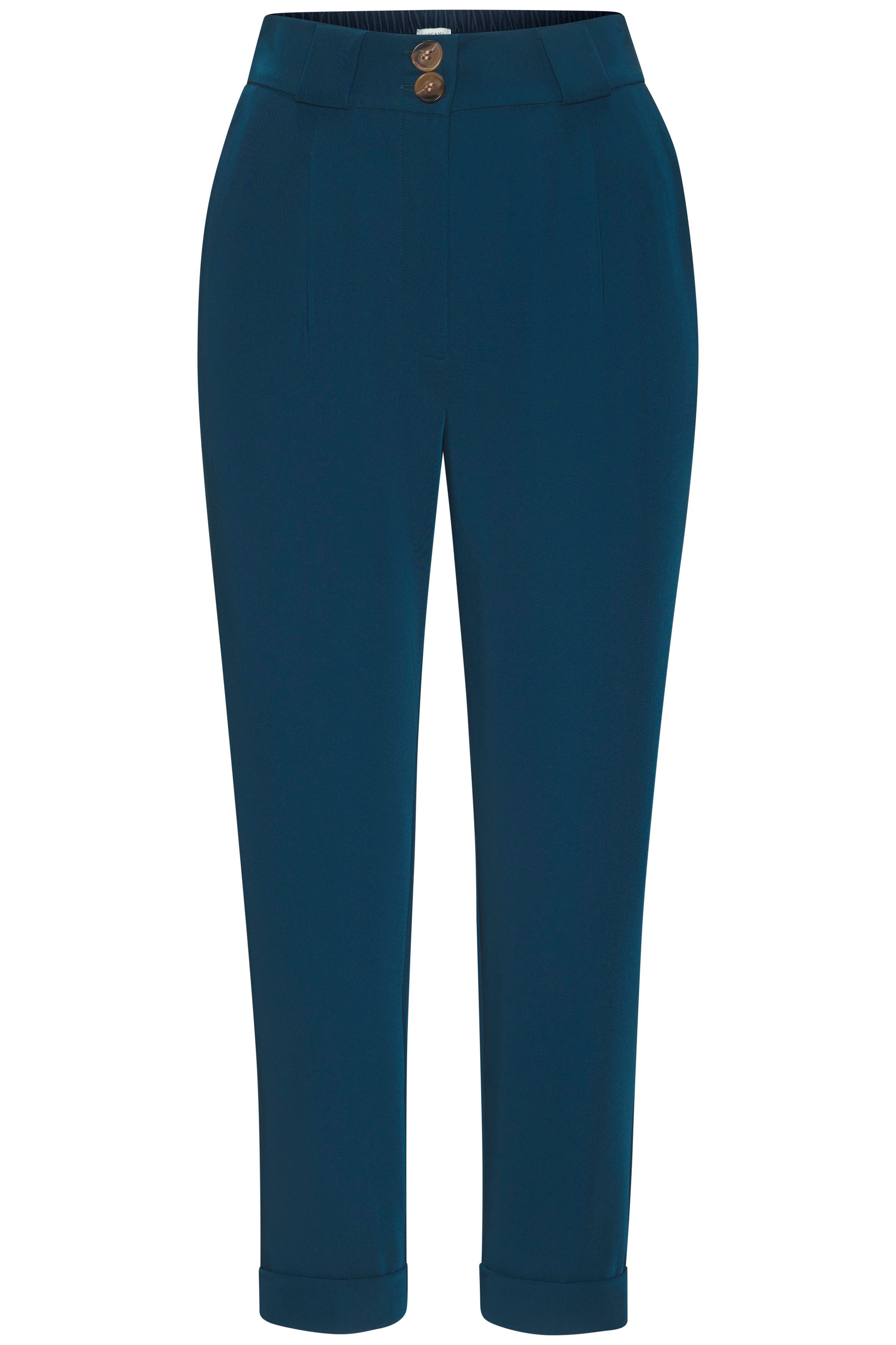 Lascana 7/8 broek met persvouwen, smalle pijp
