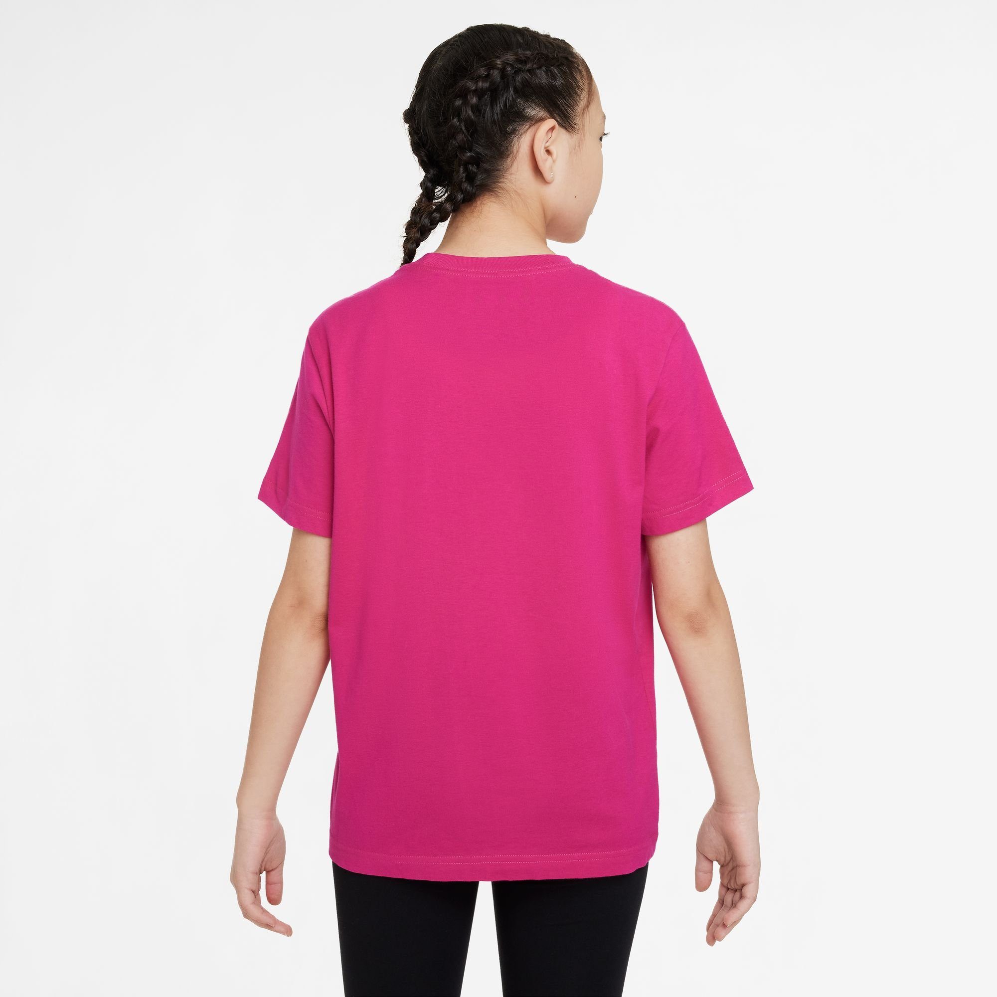 Nike Sportswear T-shirt Big Kids' (Girls') T-Shirt meisjes t-shirts maat XL (164) rood