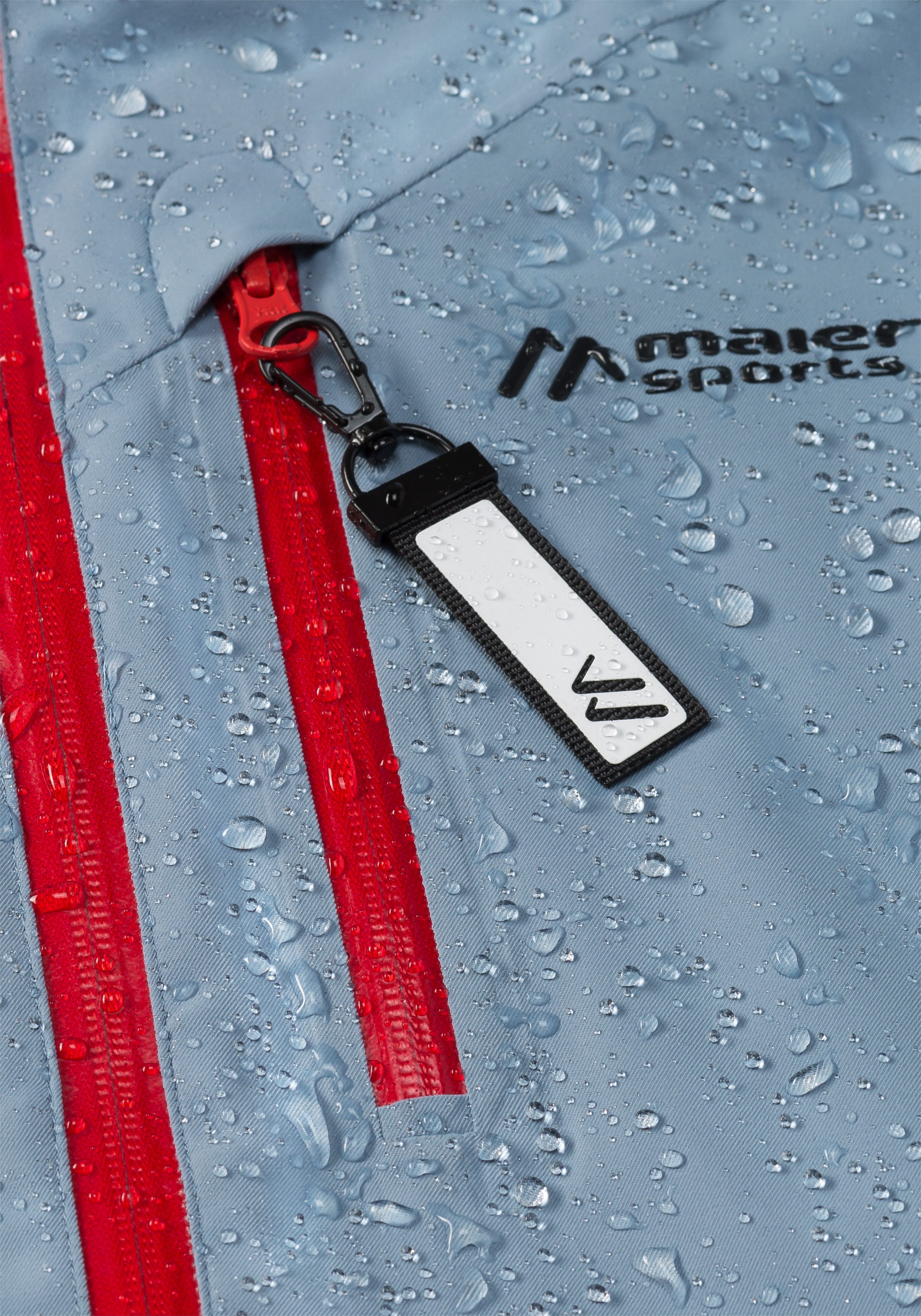 Maier Sports Ski-jack Chopok Heren winterjack met ritszakken en capuchon waterdicht