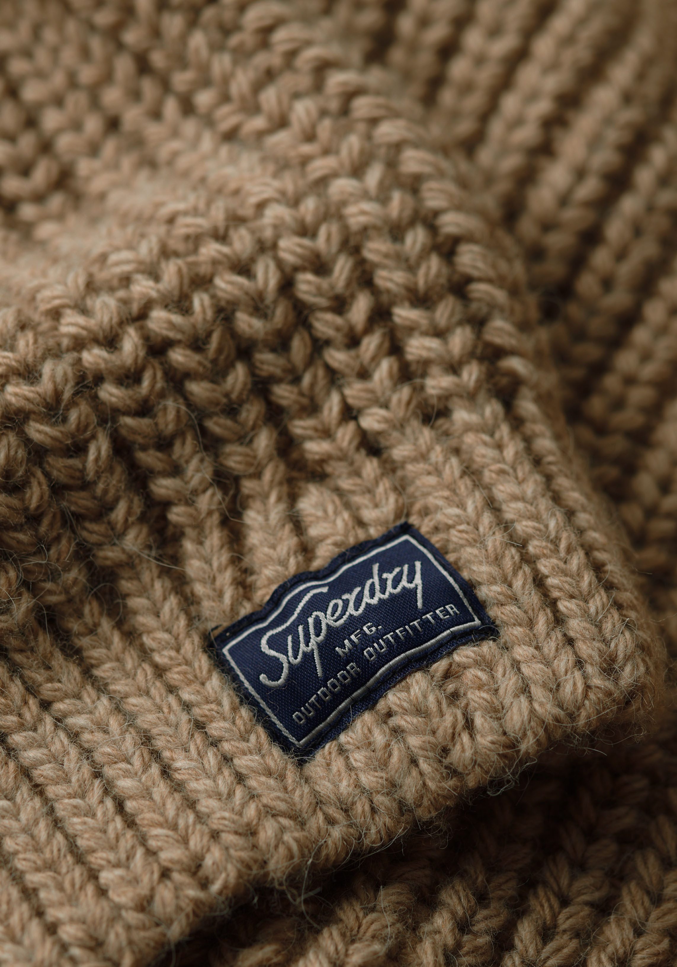 Superdry Gebreide trui Slouchy Stitch Roll Neck Knit