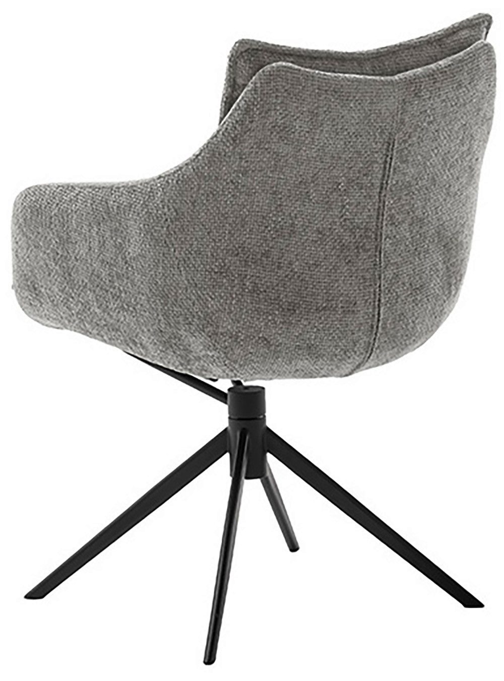 MCA furniture Eetkamerstoel Parker (2-set), draaibaar 360°, draai- & schommelfunctie, belastbaarheid 120 kg