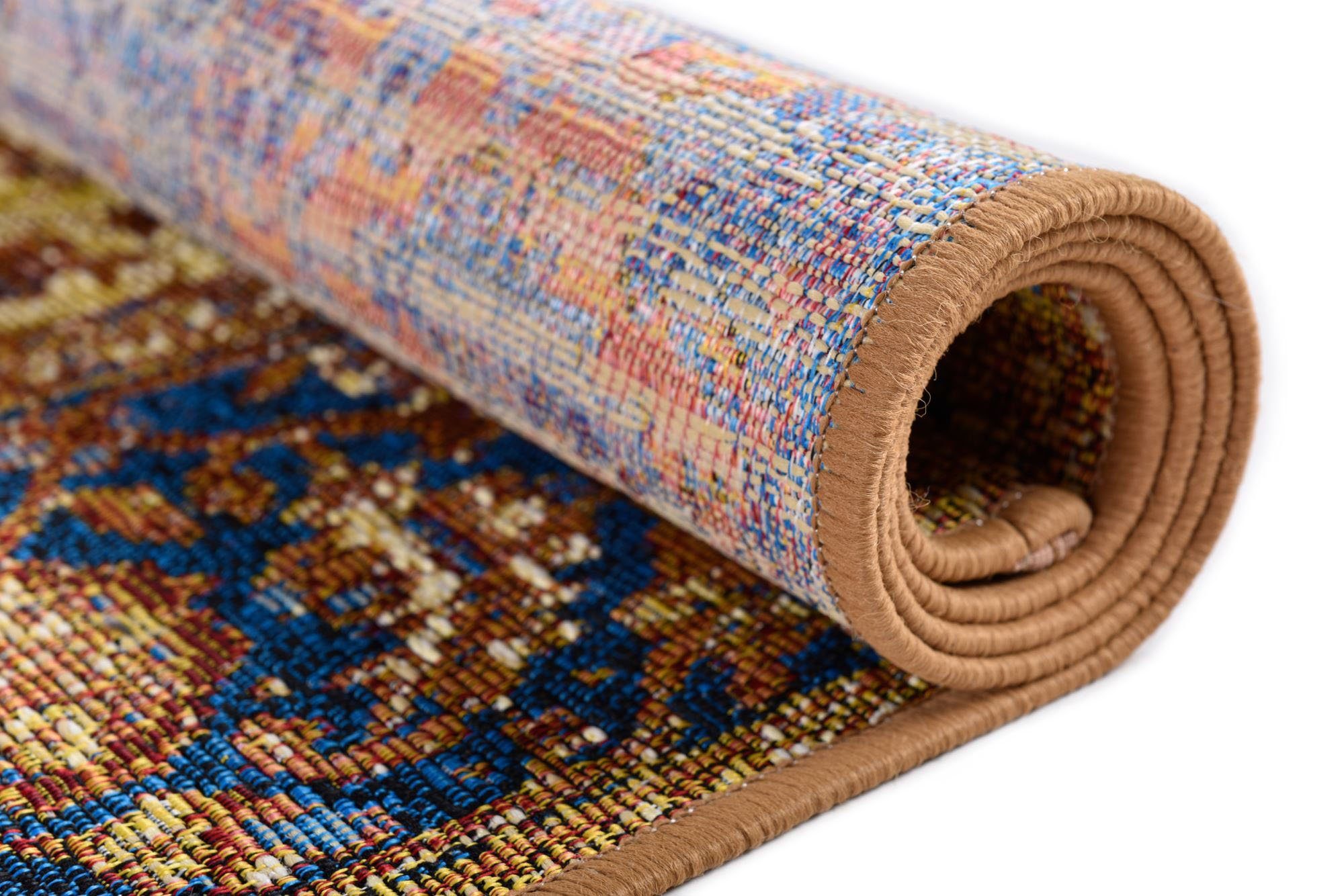 TOM TAILOR HOME Vloerkleed Funky Outdoor Orient One Platweefsel, oriënt-look, geschikt voor binnen en buiten, woonkamer