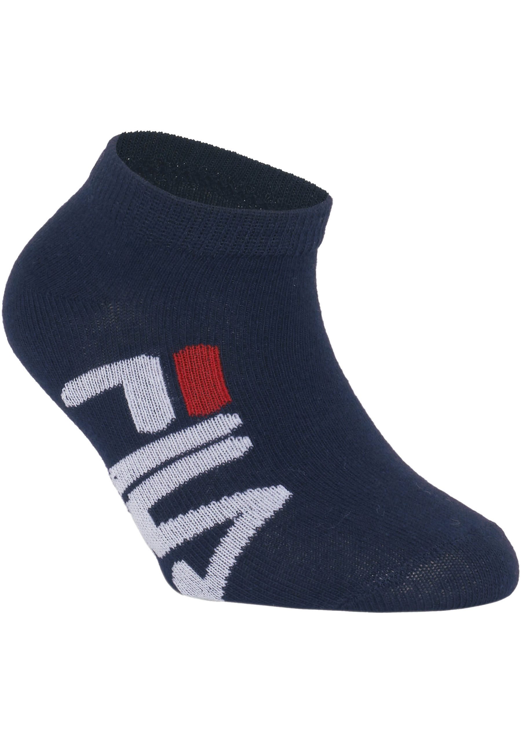 Fila Sneakersokken JUNIOR UNISEX INVISIBLE SOCKS met logo-opdruk aan de zijkant (set, 6 paar)