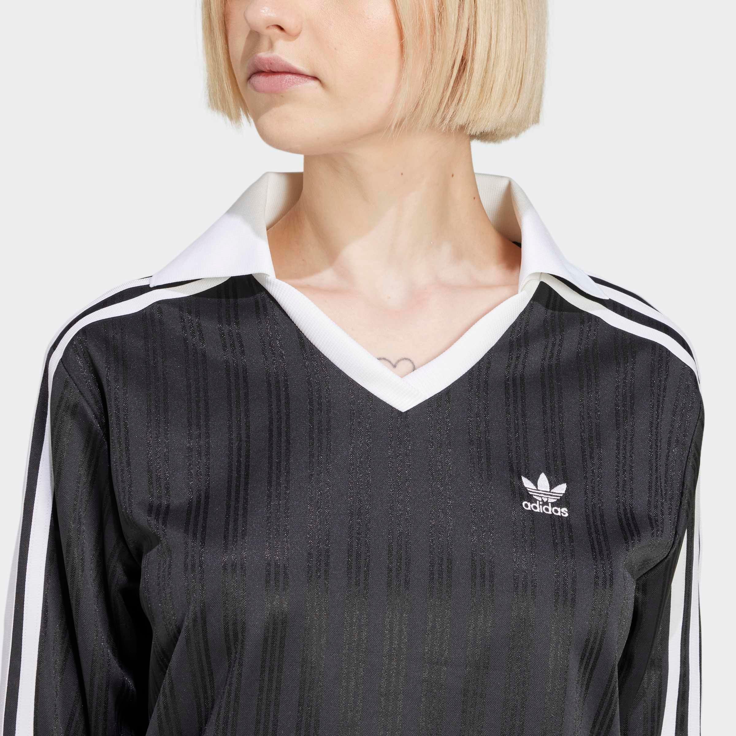 adidas Originals Poloshirt V-NECK LS TEE