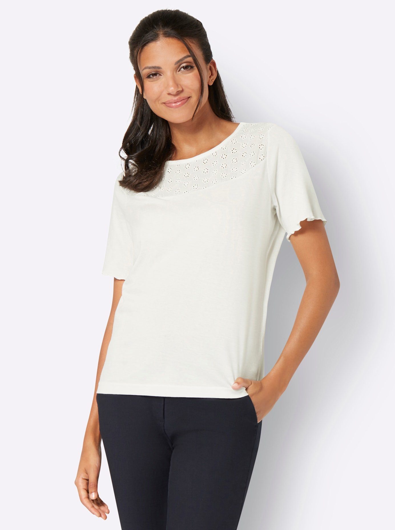 Classic Basics Shirt met korte mouwen (1-delig)
