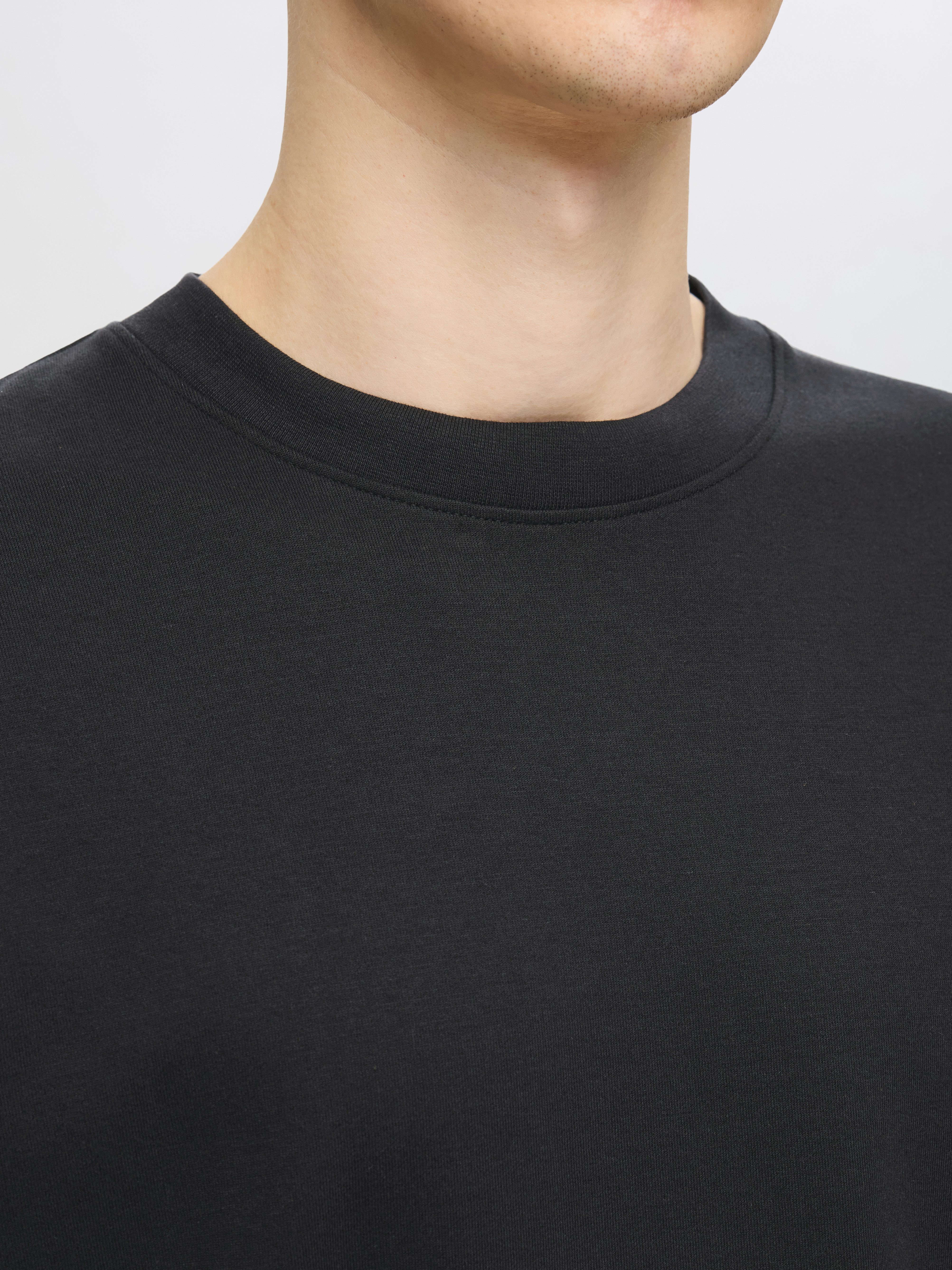 SELECTED HOMME Shirt met ronde hals SLHLOOSEOSCAR SS O-NECK TEE 3 PACK NOOS (set, 3-delig)