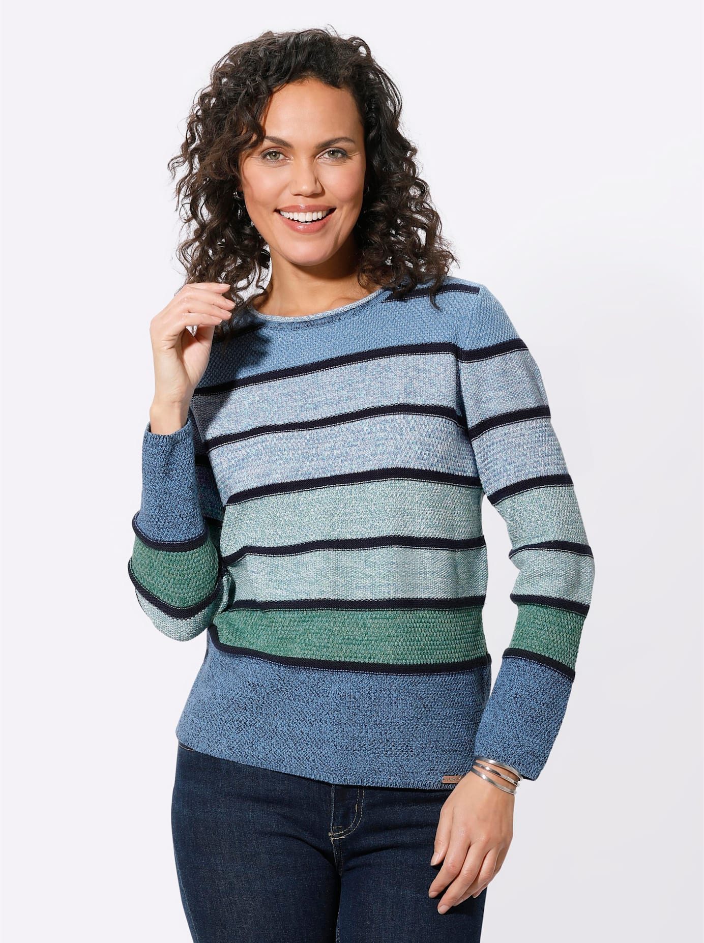 Casual Looks Trui met ronde hals Trui