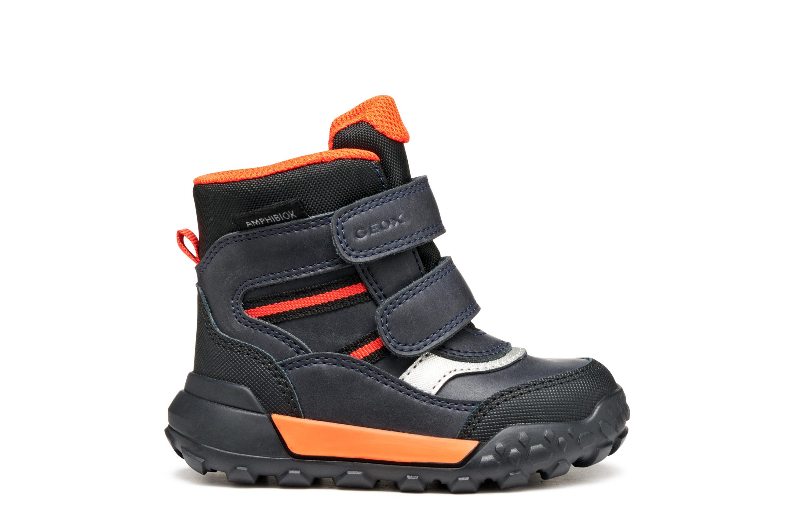 Geox Winterlaarzen B TREKKYUP BOY B ABX Winterlaarzen met warme voering, maatsjabloon om te downloaden