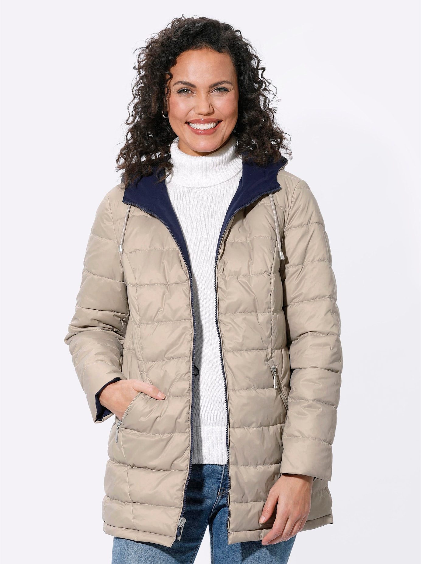 Casual Looks Tweezijdig te dragen jack