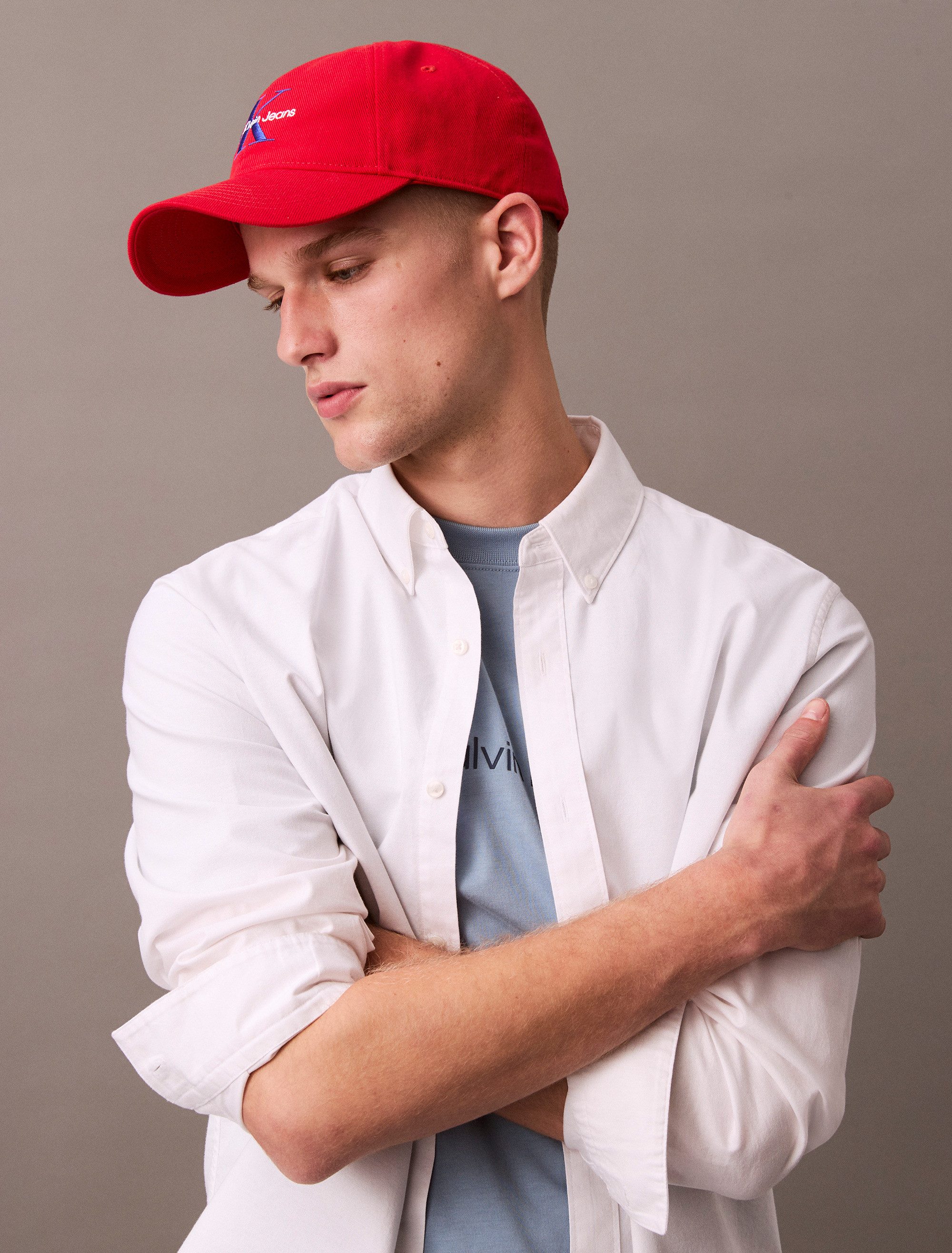 Calvin Klein Overhemd met lange mouwen LS SOLID OXFORD CLASSIC SHIRT