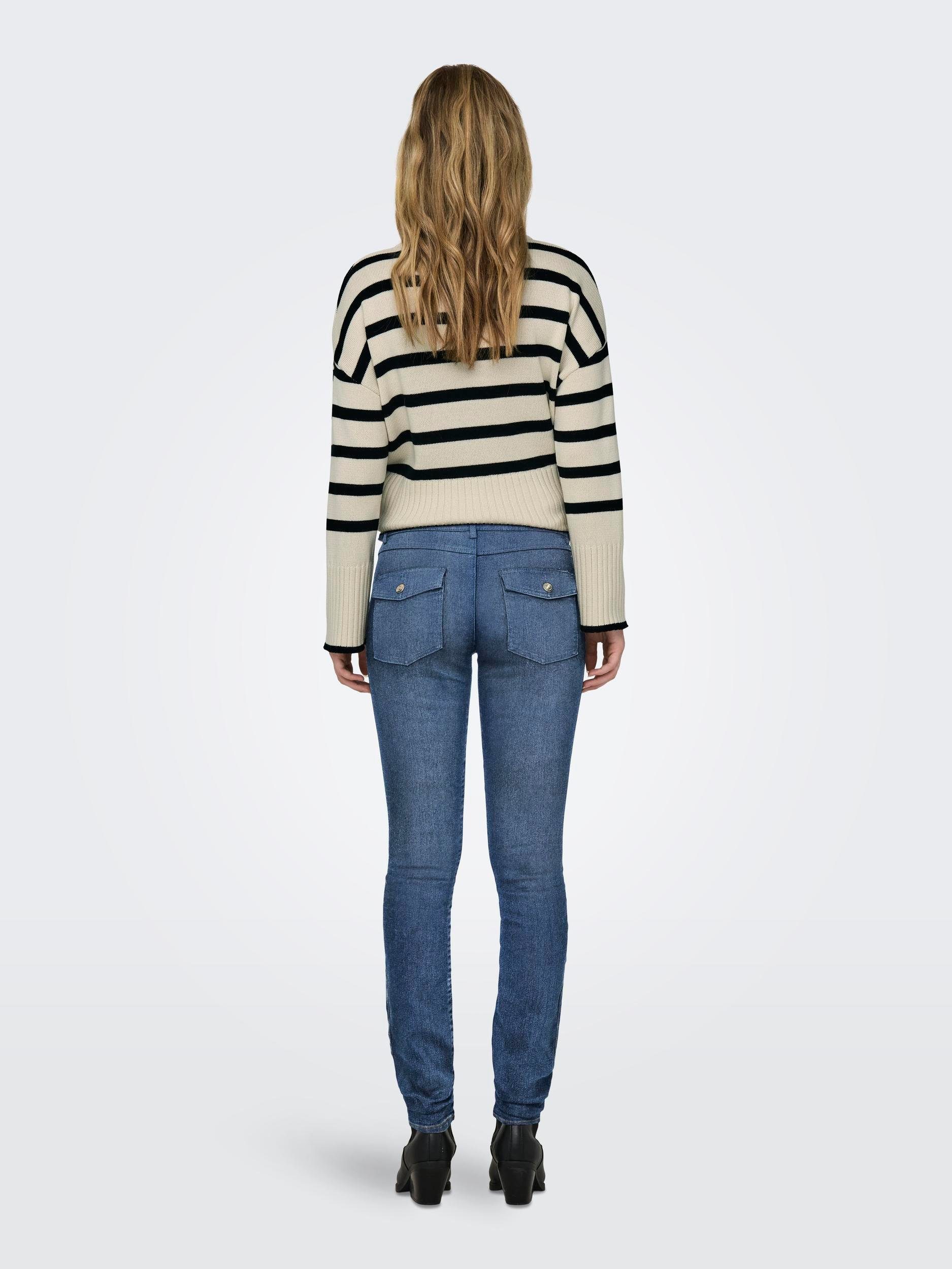Only Skinny fit jeans ONLDAISY REG BACK POC SKINNY DNM