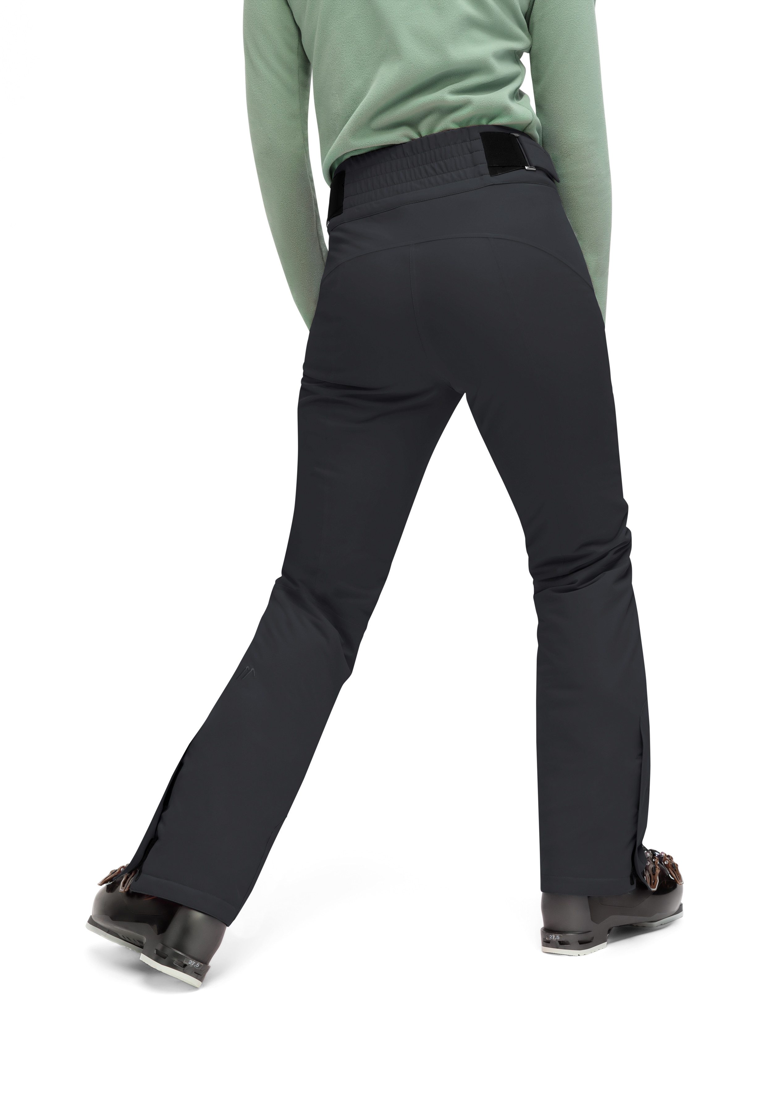 Maier Sports Skibroek Allissia slim 2.1 Dames sneeuwbroek, wind- en waterdicht, 2 ritszakken, slim fit