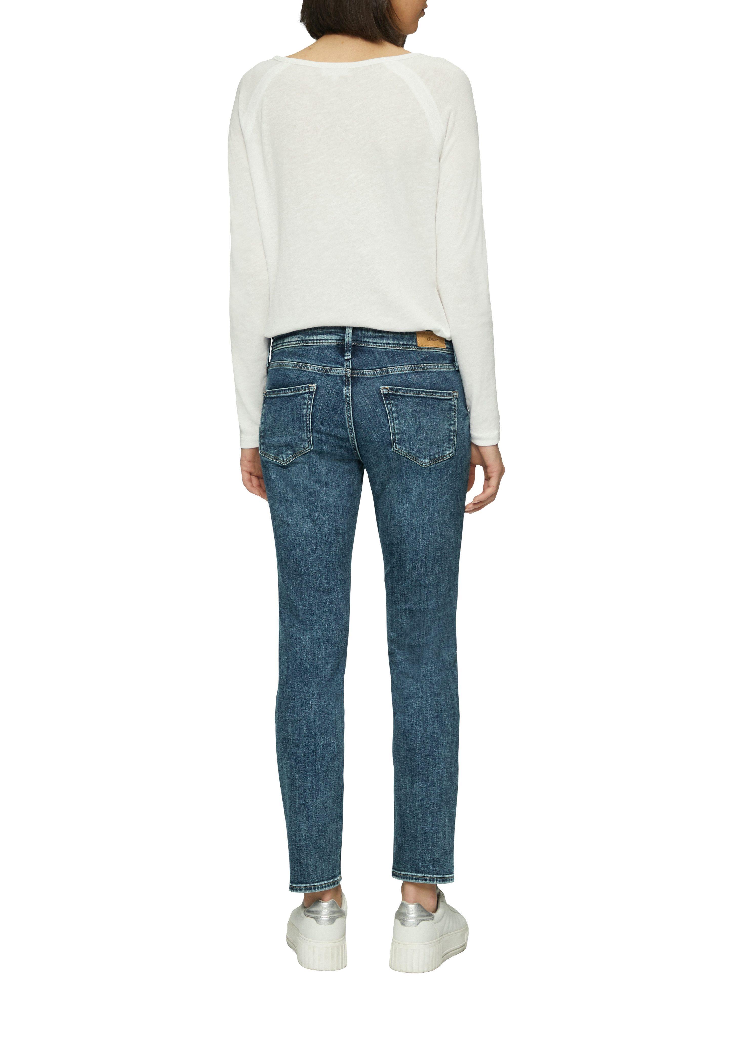 s.Oliver Slim fit jeans BETSY met stretch