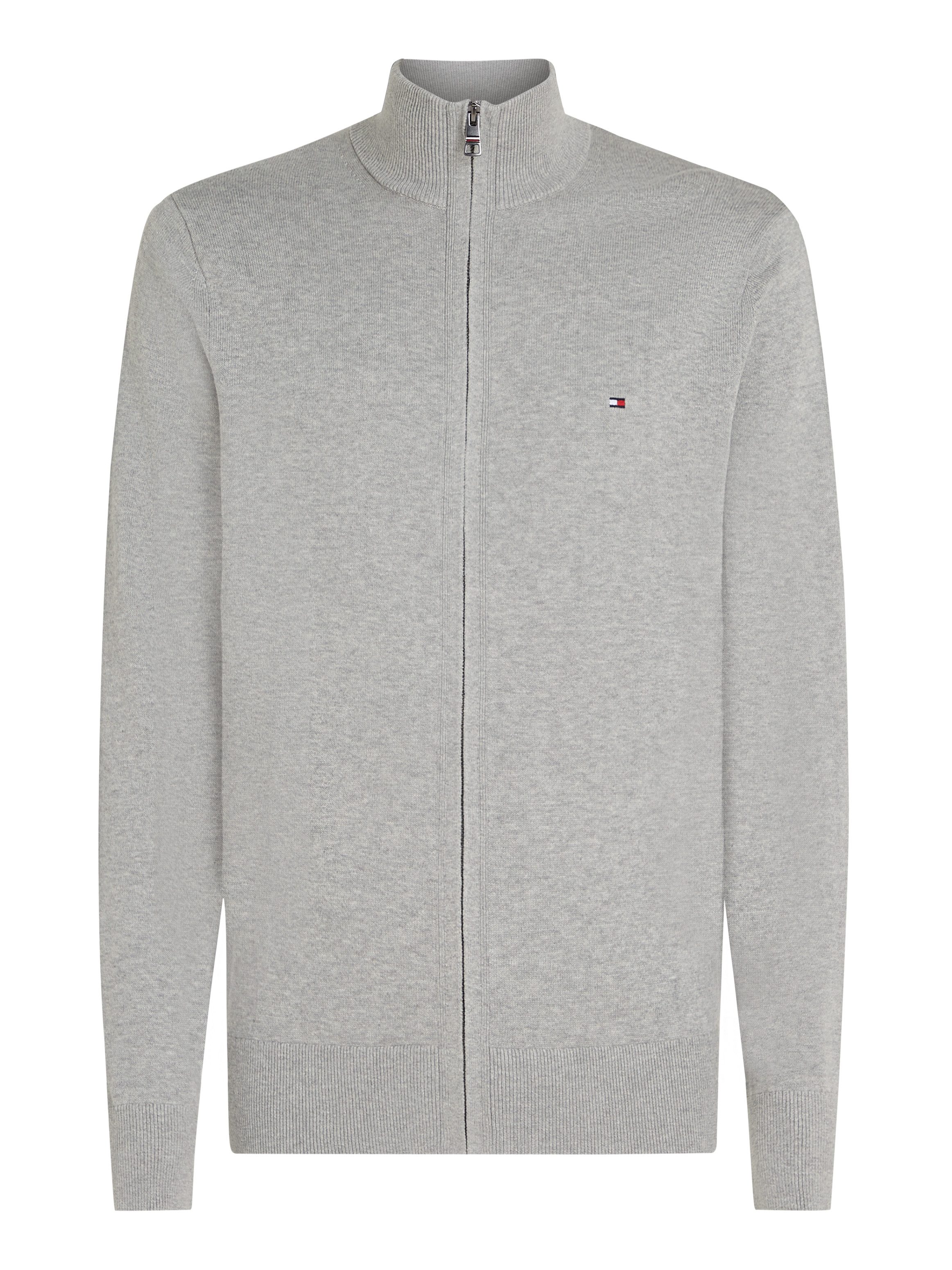 Tommy Hilfiger Cardigan PIMA ORG CTN CASHMERE ZIP THRU