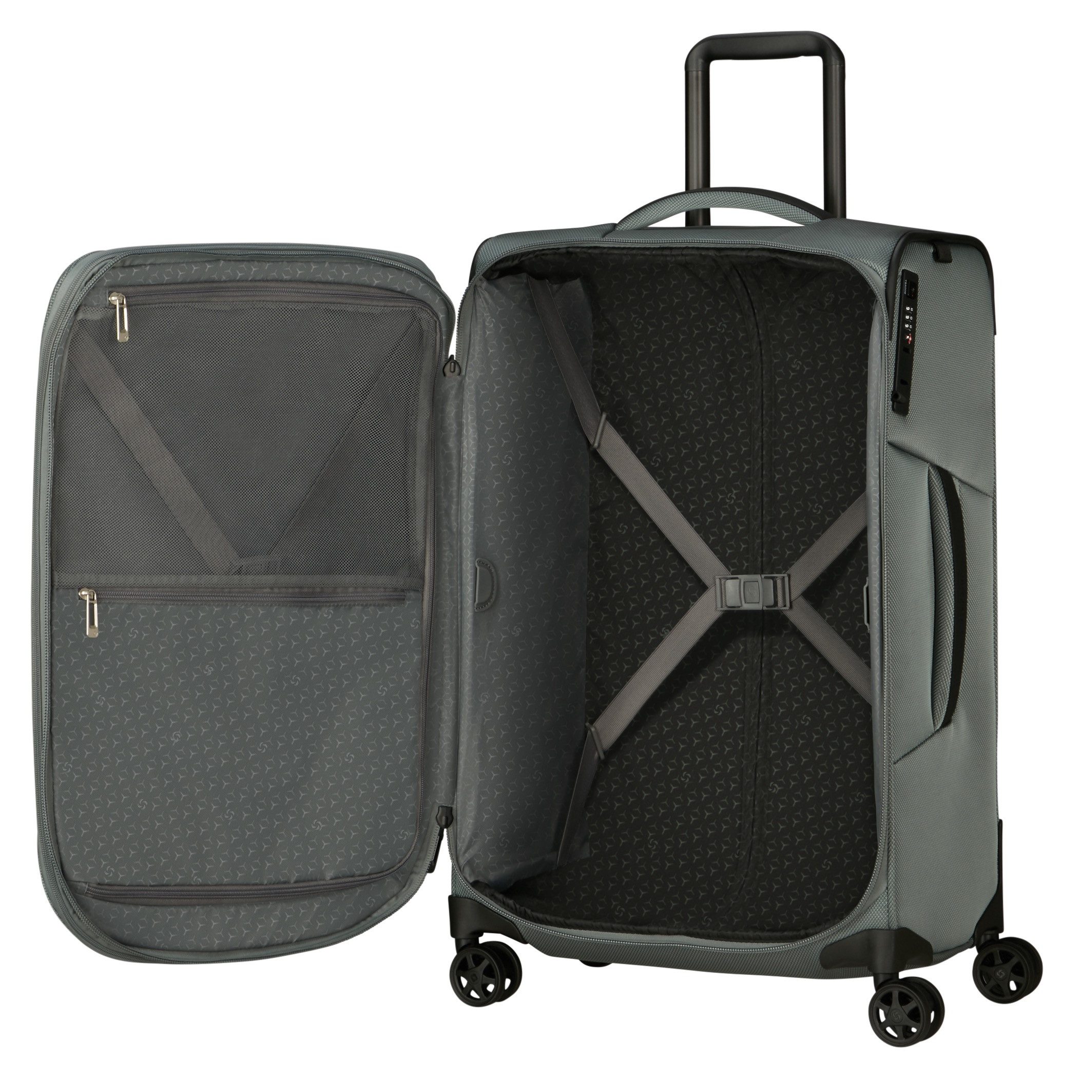 Samsonite Zachte bagage trolley RESPARK exp, verschillende maten en kleuren Reiskoffer incheckbagage reisbagage met volumevergroting