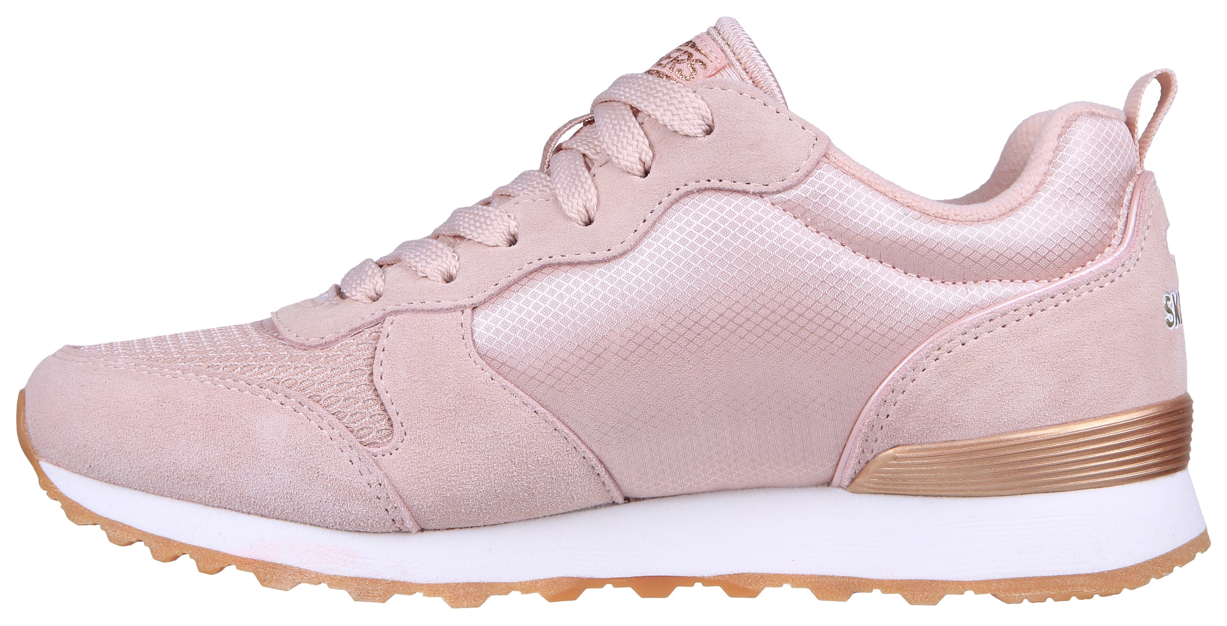 Skechers Sneakers OG 85 - GOLDN GURL Veterschoen, originele retro-jogginschoen met Air-Cooled Memory Foam®