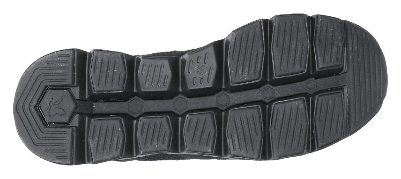 Caprice Plateausneakers , vrijetijdsschoen, lage schoen, veterschoen, comfortabele schoen in ruime breedte