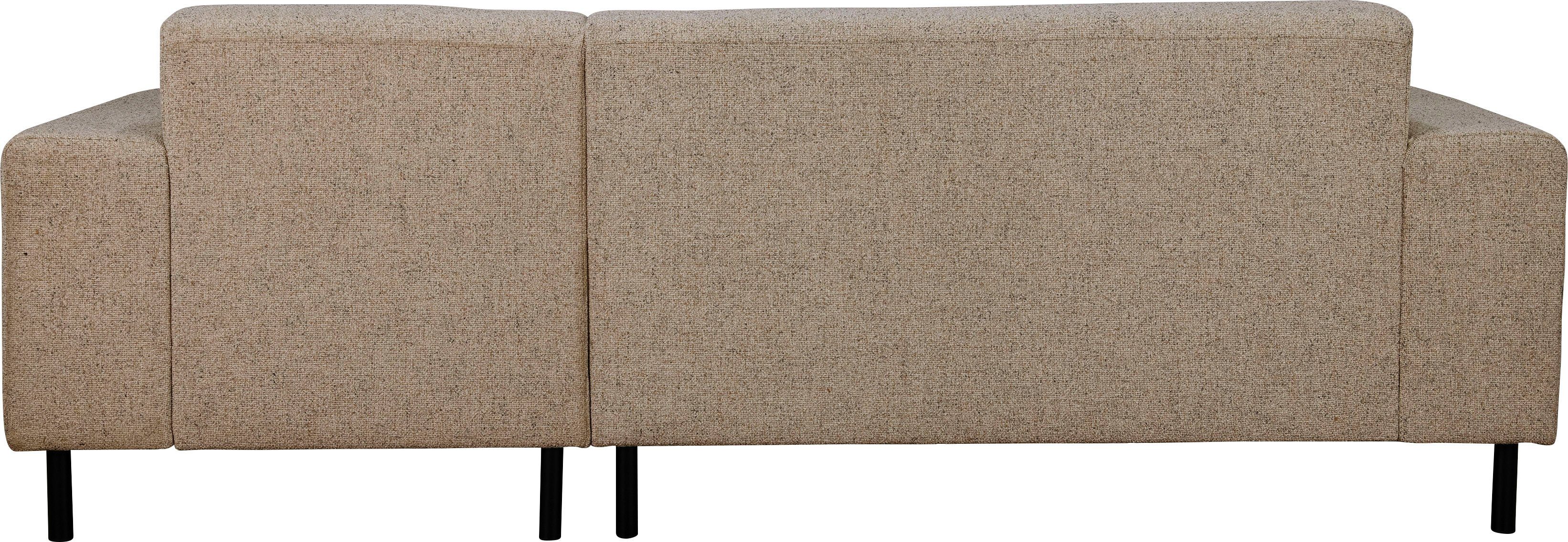 Home affaire Hoekbank ARROS L-vorm met golfondersteuning, afmetingen B/D/H: 235/163/81 cm incl. sierkussens, met recamiere rechts/links bestelbaar, ook in cord