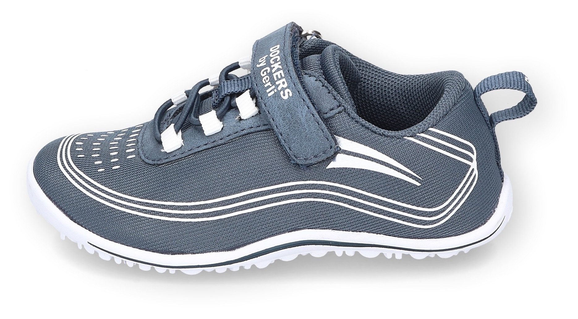 Dockers by Gerli Sneakers , vrijetijdsschoen met elastische band en klittenband