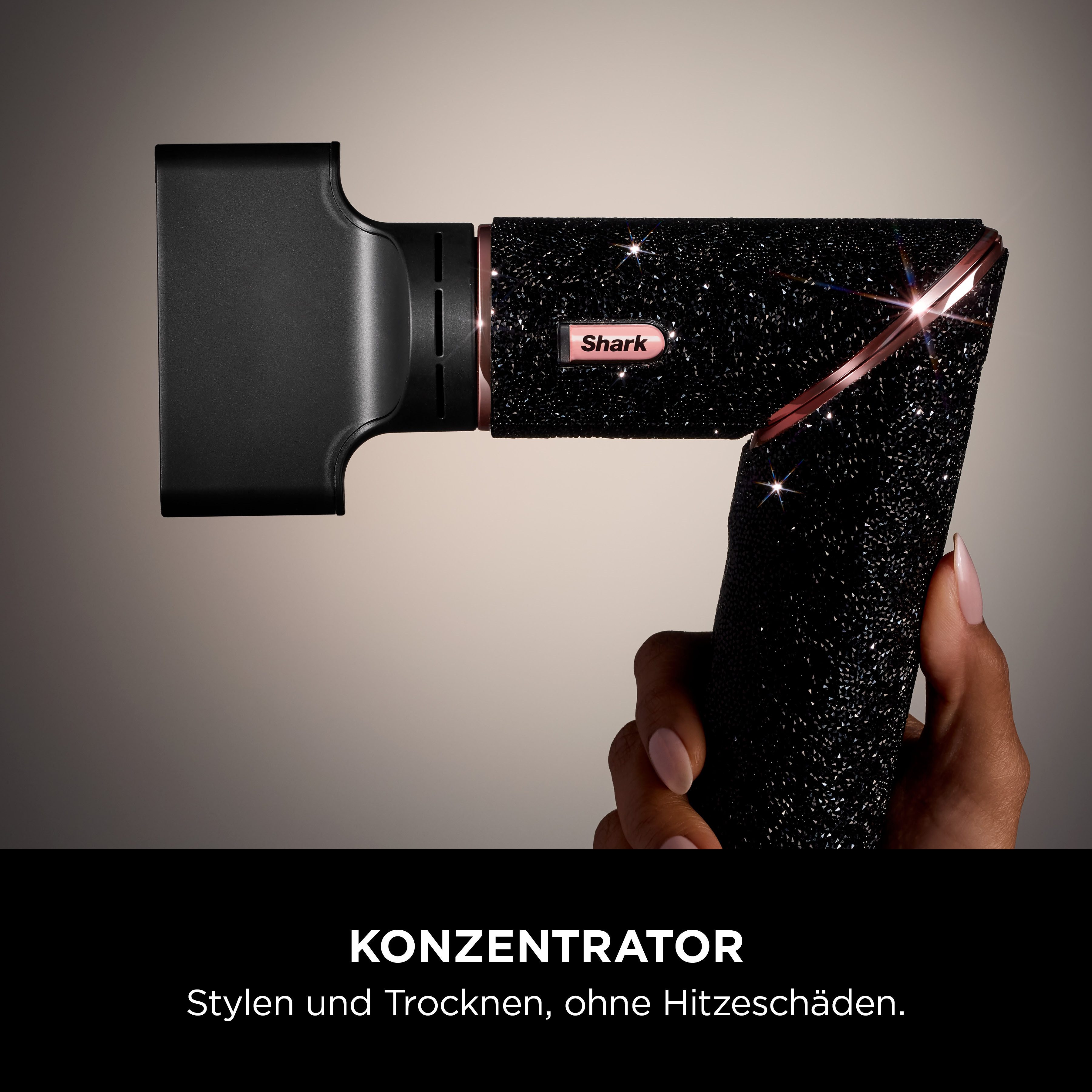 Shark Multihaarstyler FlexStyle 5-in-1 Haarstyler und -trockner - Black Diamond HD446JBEU