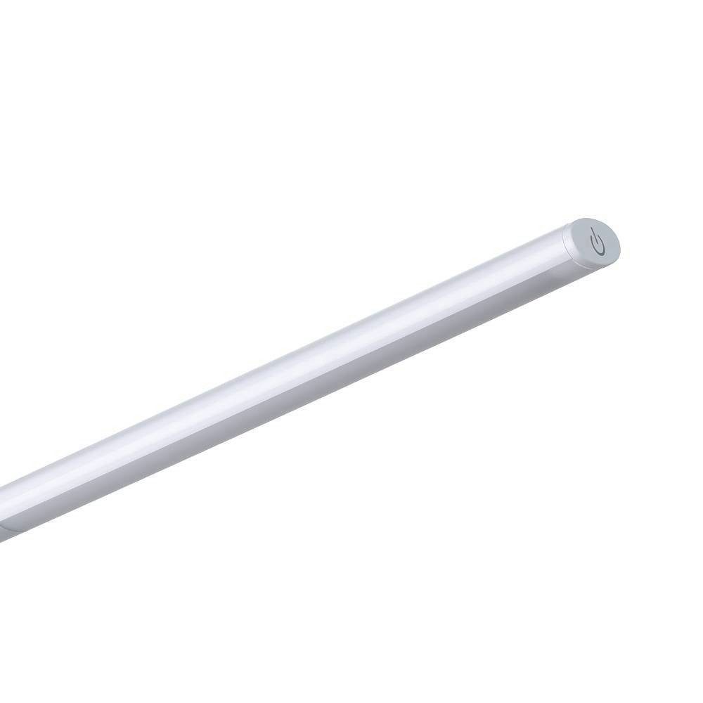 EGLO Klemlamp LAROA tafellamp, wit, touchsensor, 4-staps dimmen, klem lamp