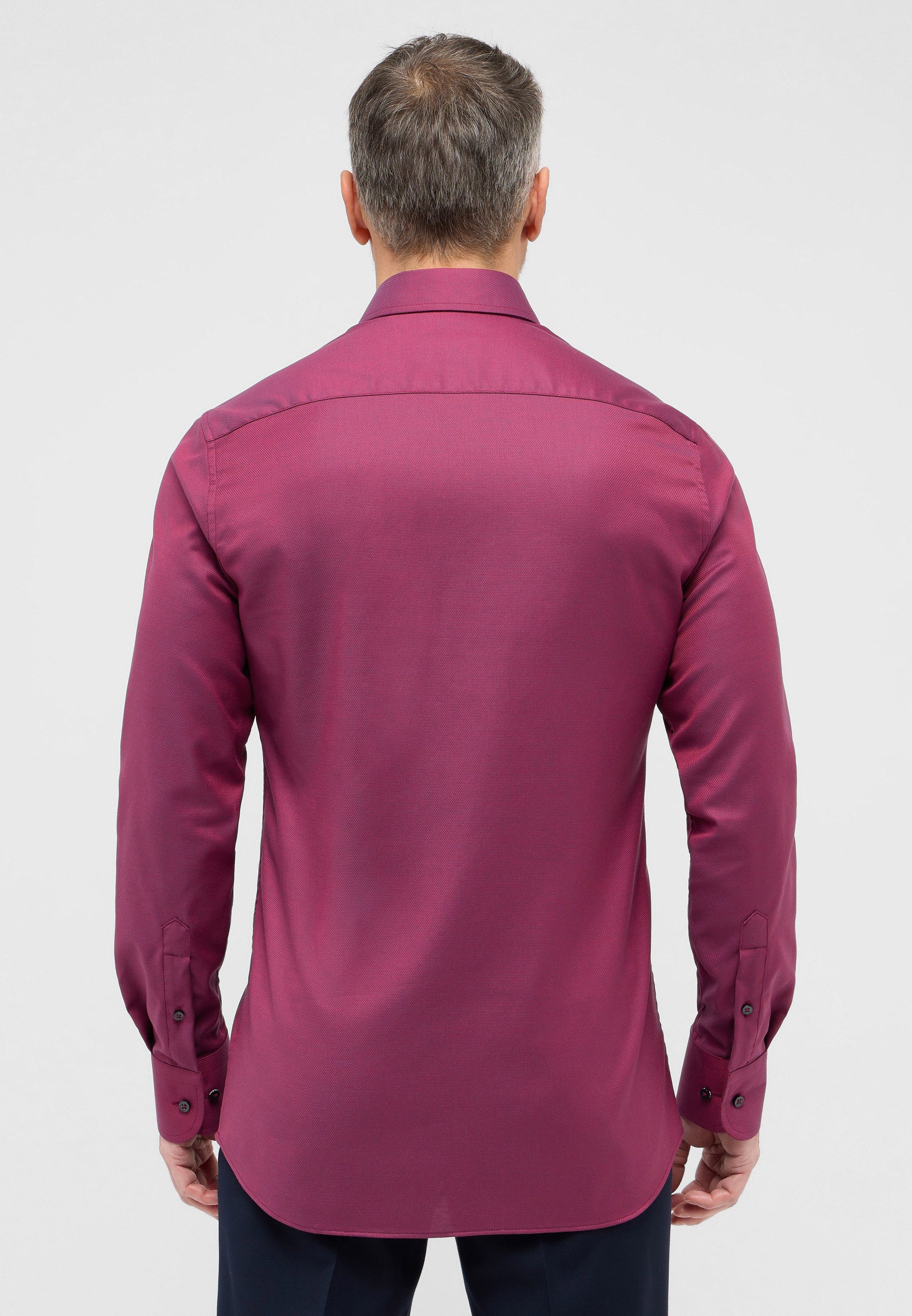 Eterna Overhemd met lange mouwen Slim fit NON IRON (strijkvrij)
