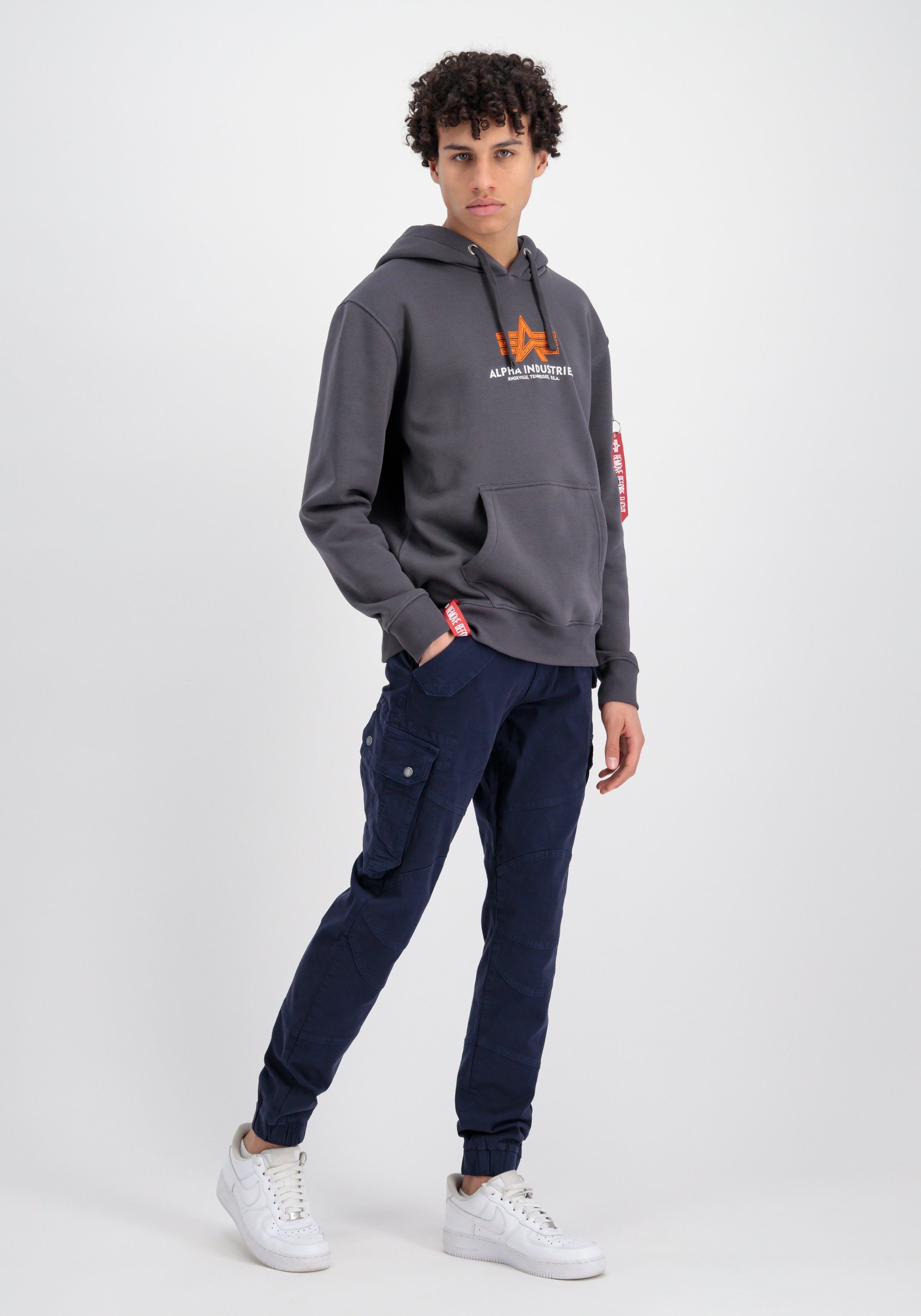 Alpha Industries Hoodie Alpha Industries Men - Hoodies Basic Hoodie Rubber