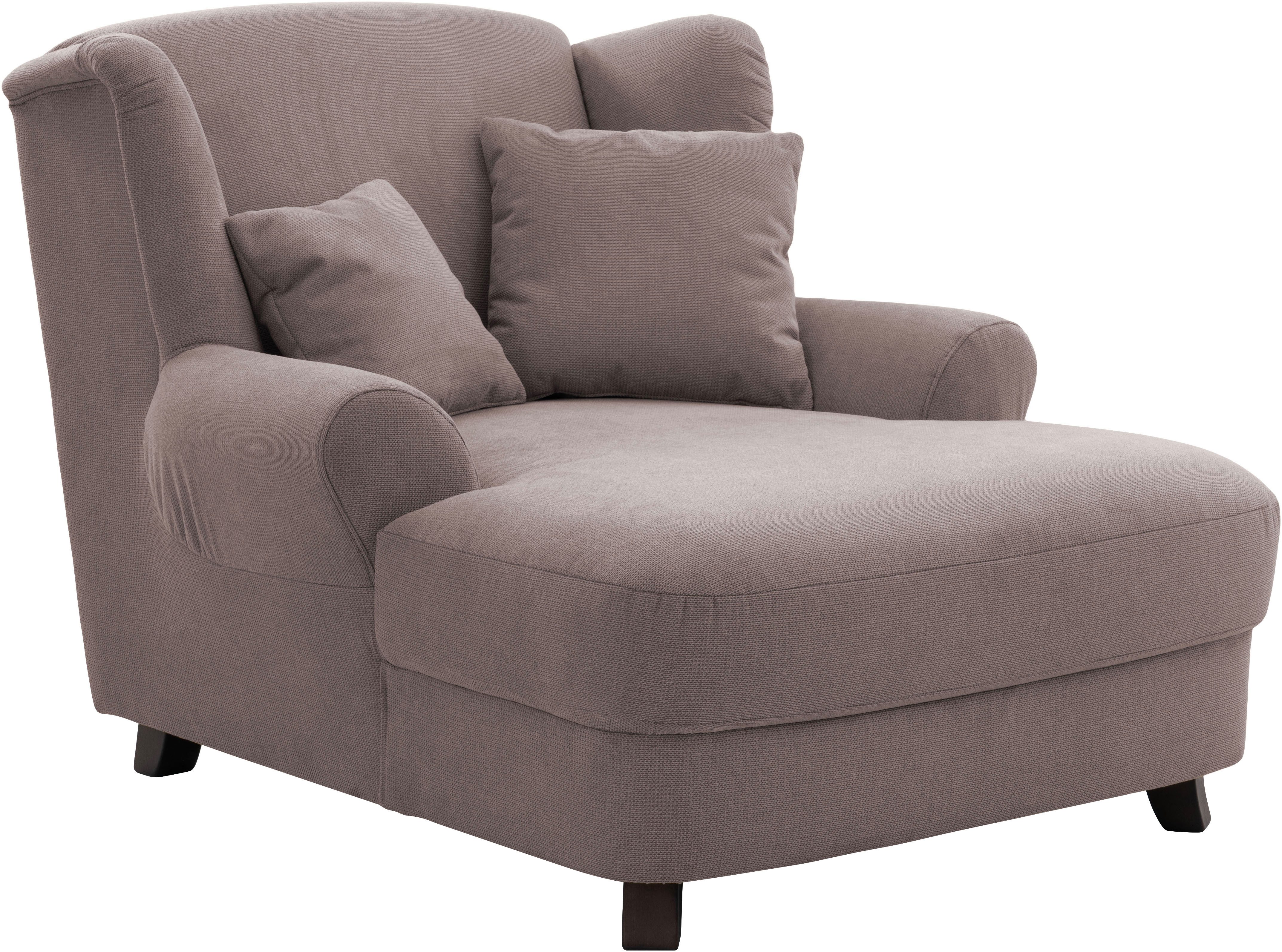 Home affaire XXL-fauteuil Oase met golvenondersteuning en 2 decoratieve kussens