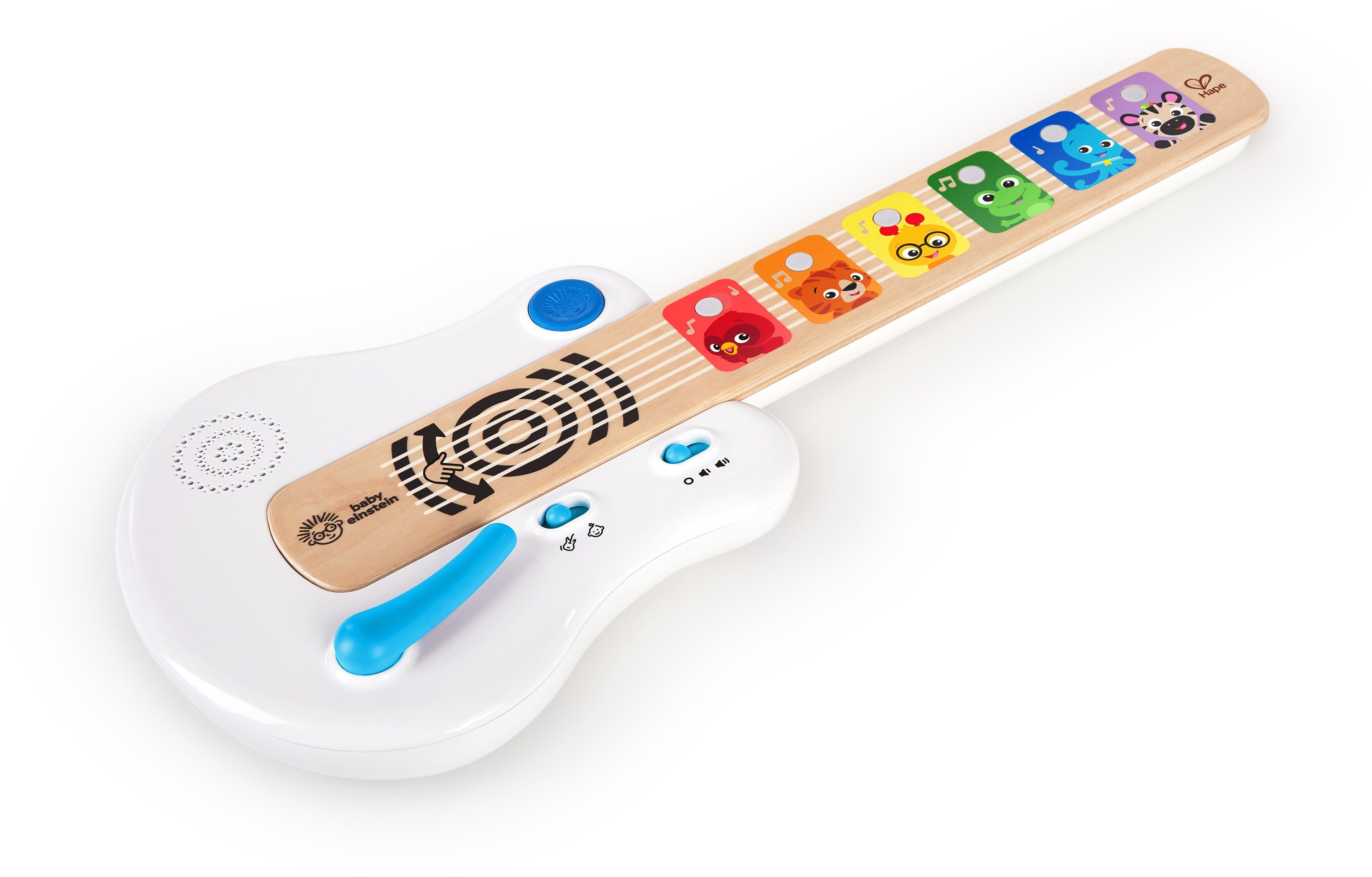 Baby Einstein Speelgoed-muziekinstrument Houten speelgoed, touch gitaar magische melodieën