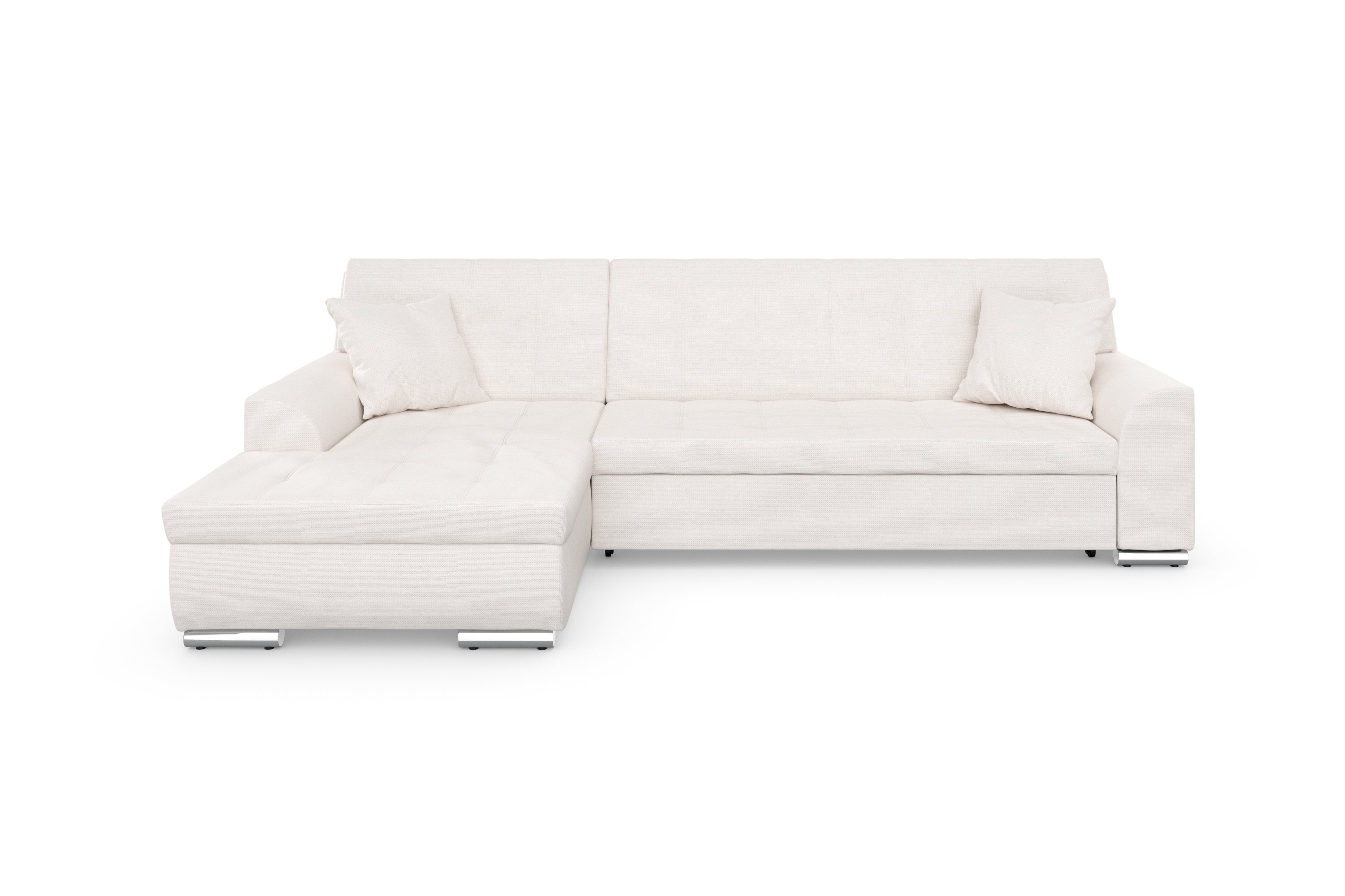 DOMO collection Hoekbank Treviso optioneel met bedfunctie