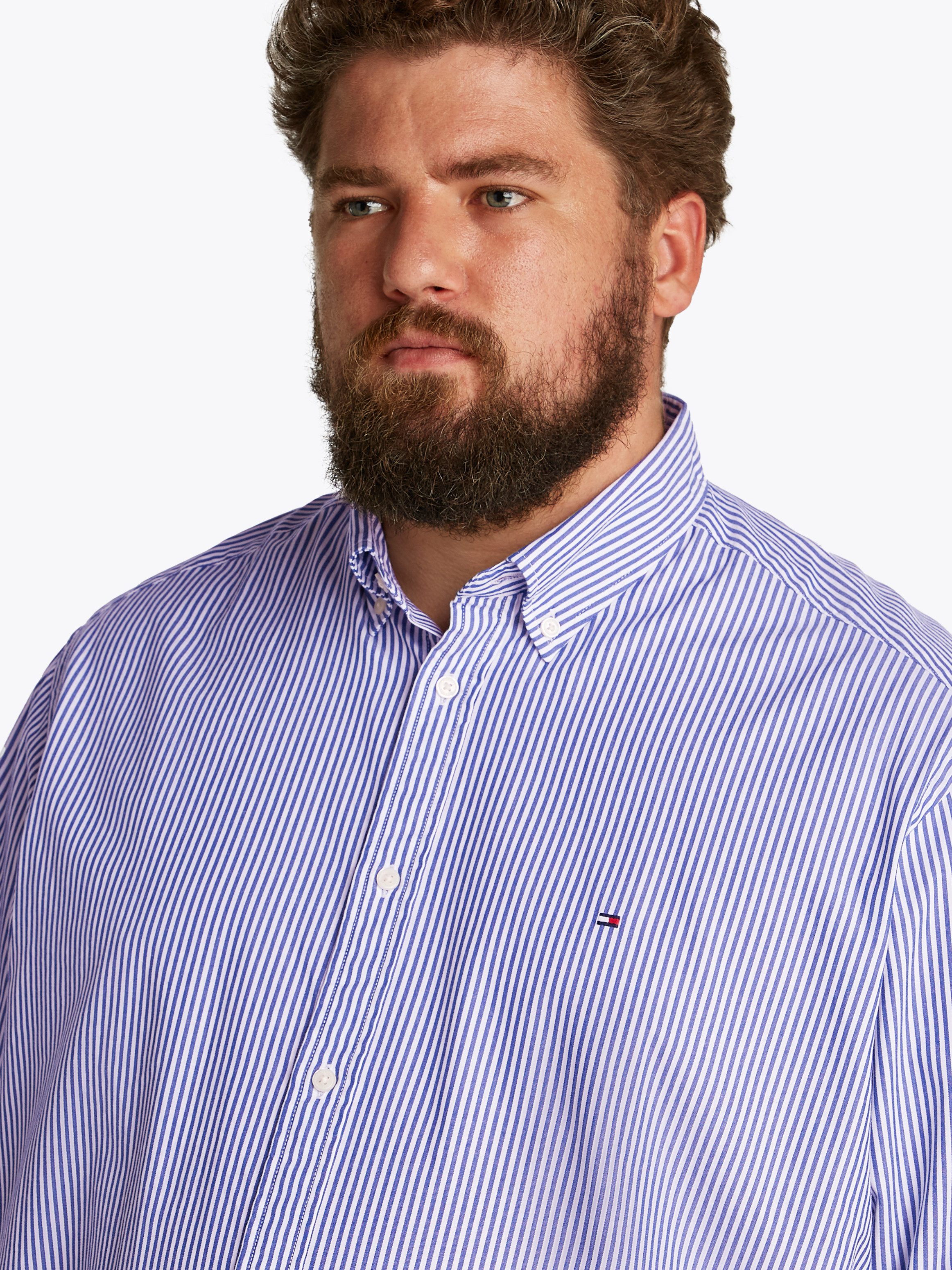 Tommy Hilfiger Overhemd met lange mouwen BT-FLEX POPLIN CL STP SHIRT-B
