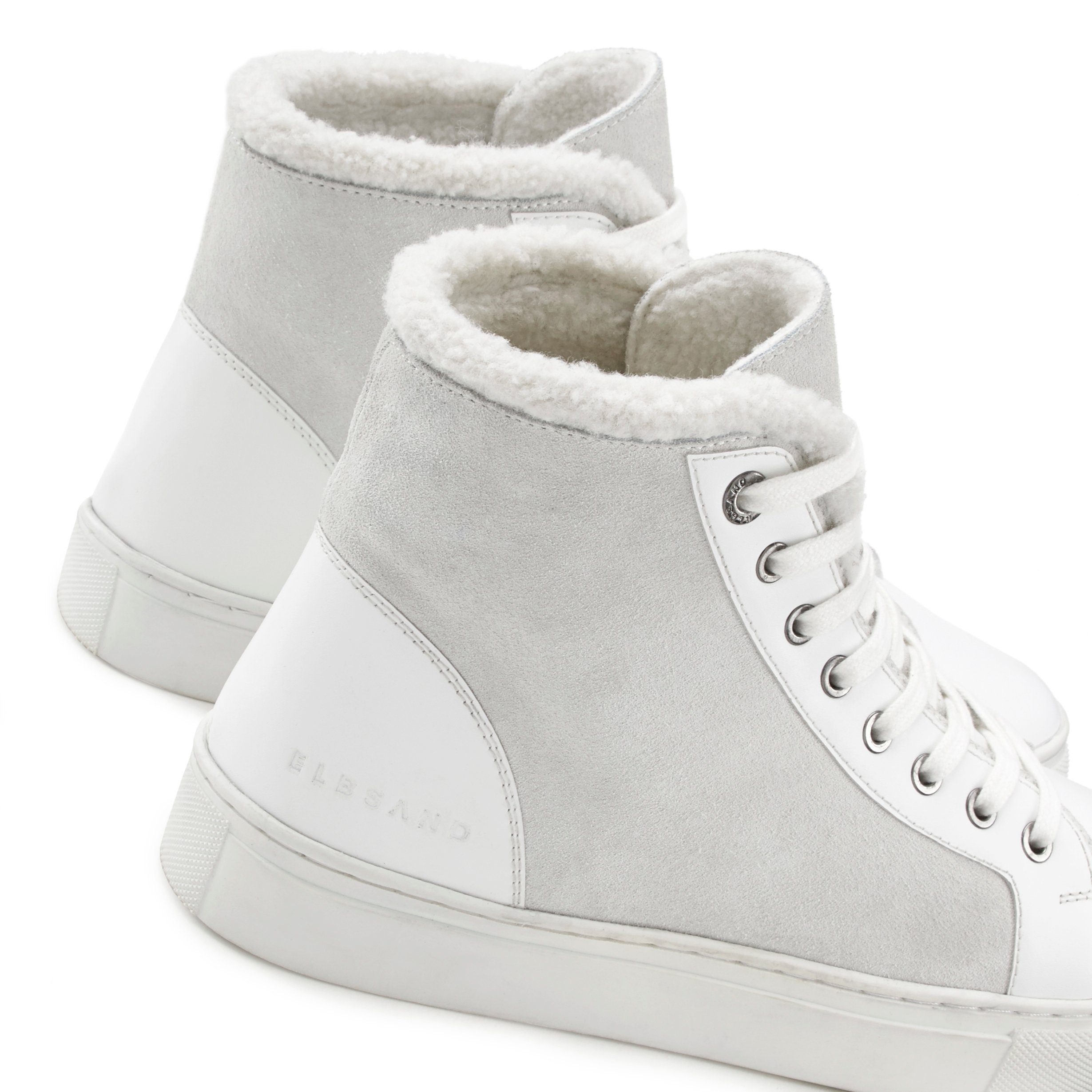 Elbsand Hoge veterschoenen High-top sneakers, laarzen, winterlaarzen van leer