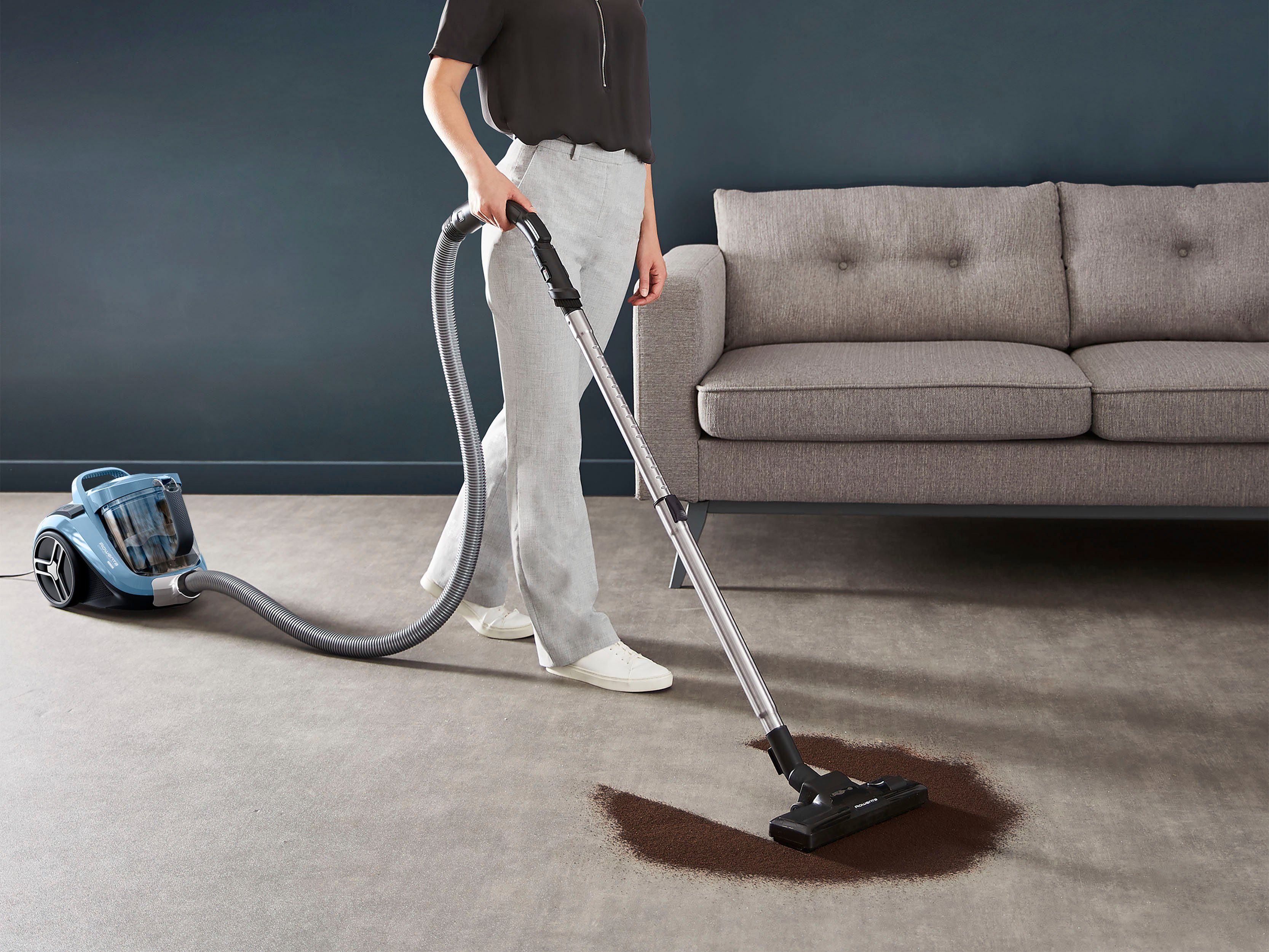 Rowenta Stofzuiger RO4B11 Compact Power XXL hoog zuigvermogen, licht & compact, inhoud stofreservoir 2,5 liter