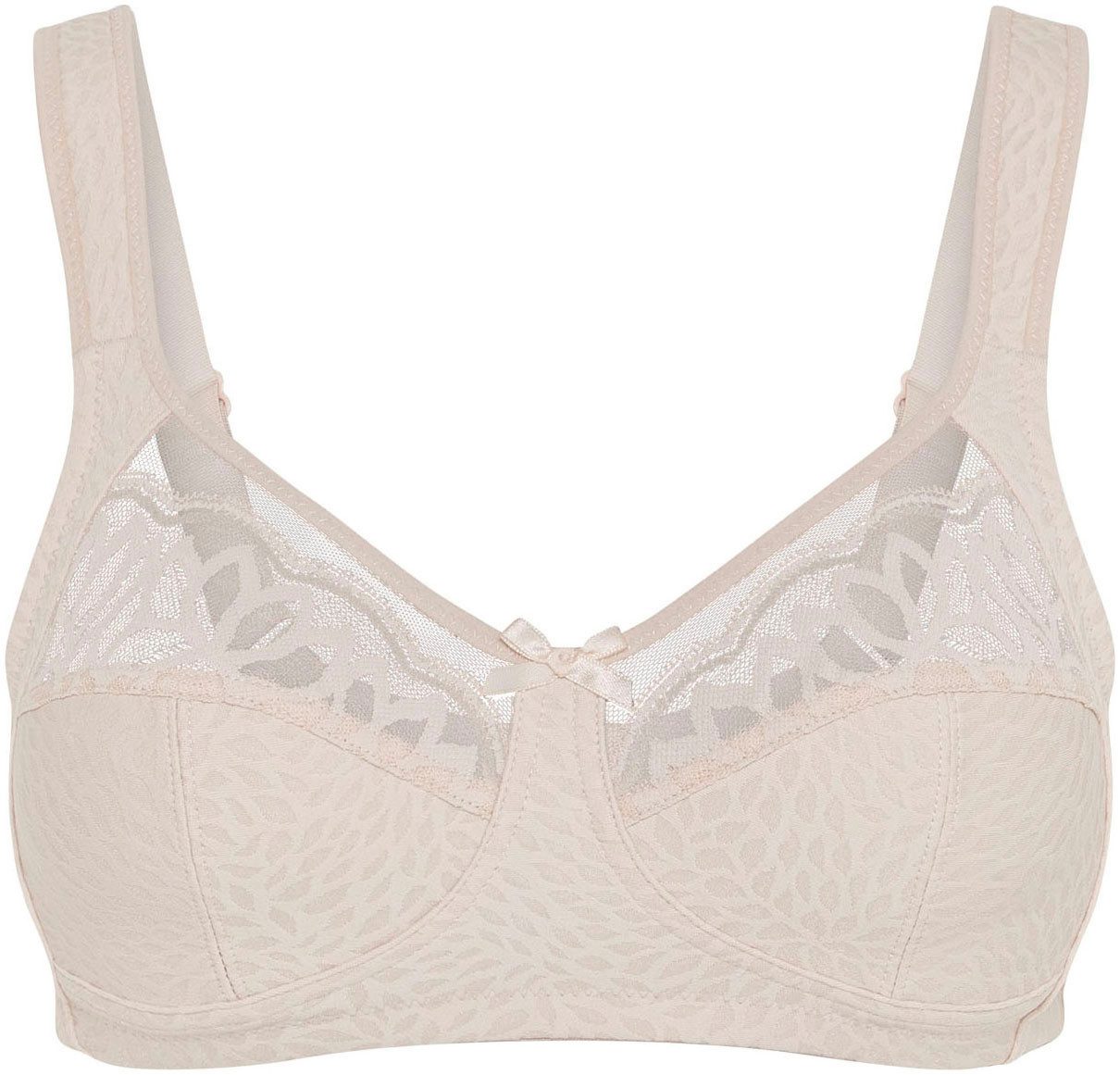 Susa Beugelloze-bh met elegante kantversiering (1-delig)