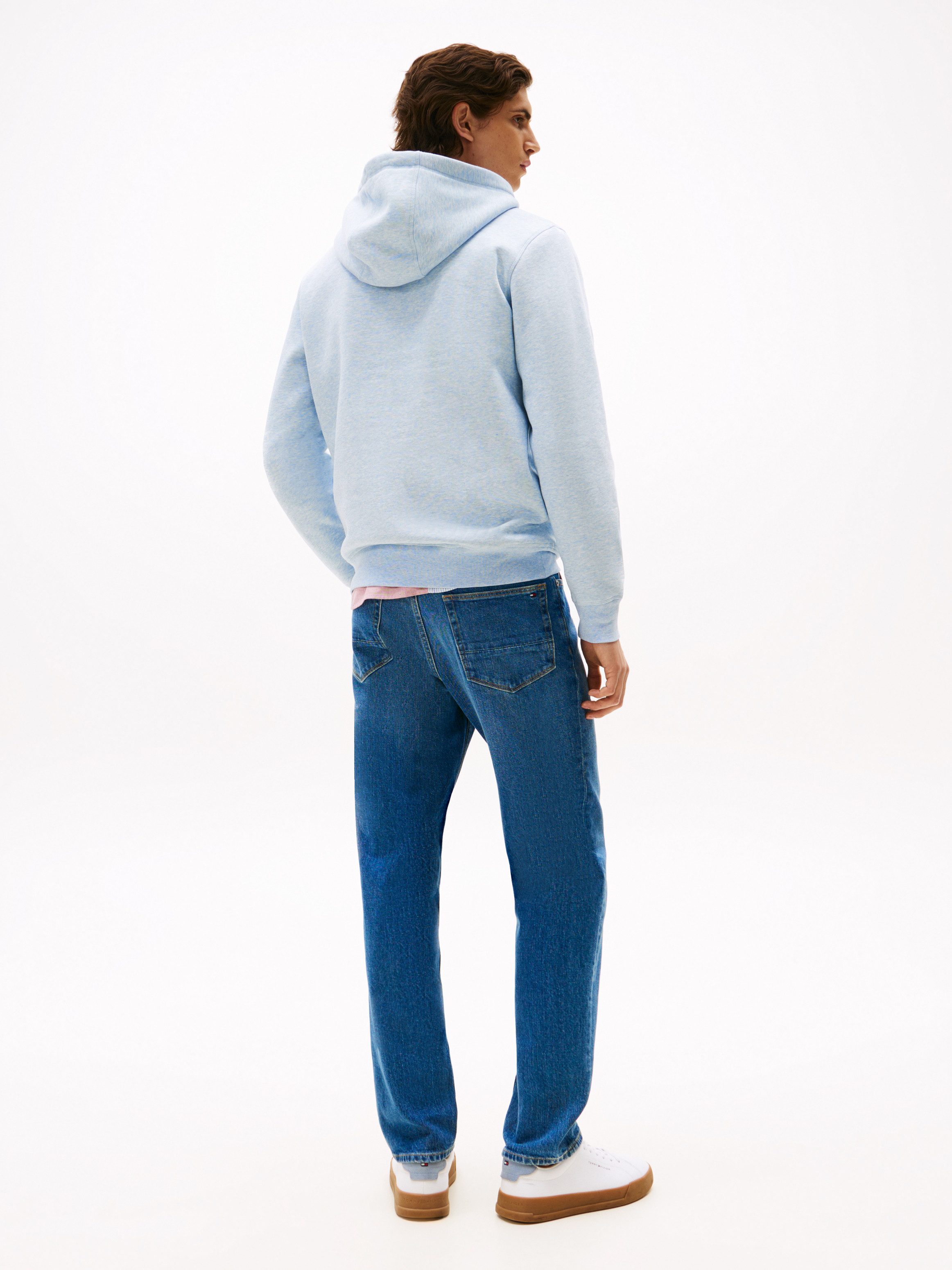 Tommy Hilfiger Hoodie TOMMY LOGO HOODY met capuchon en kangoeroezak